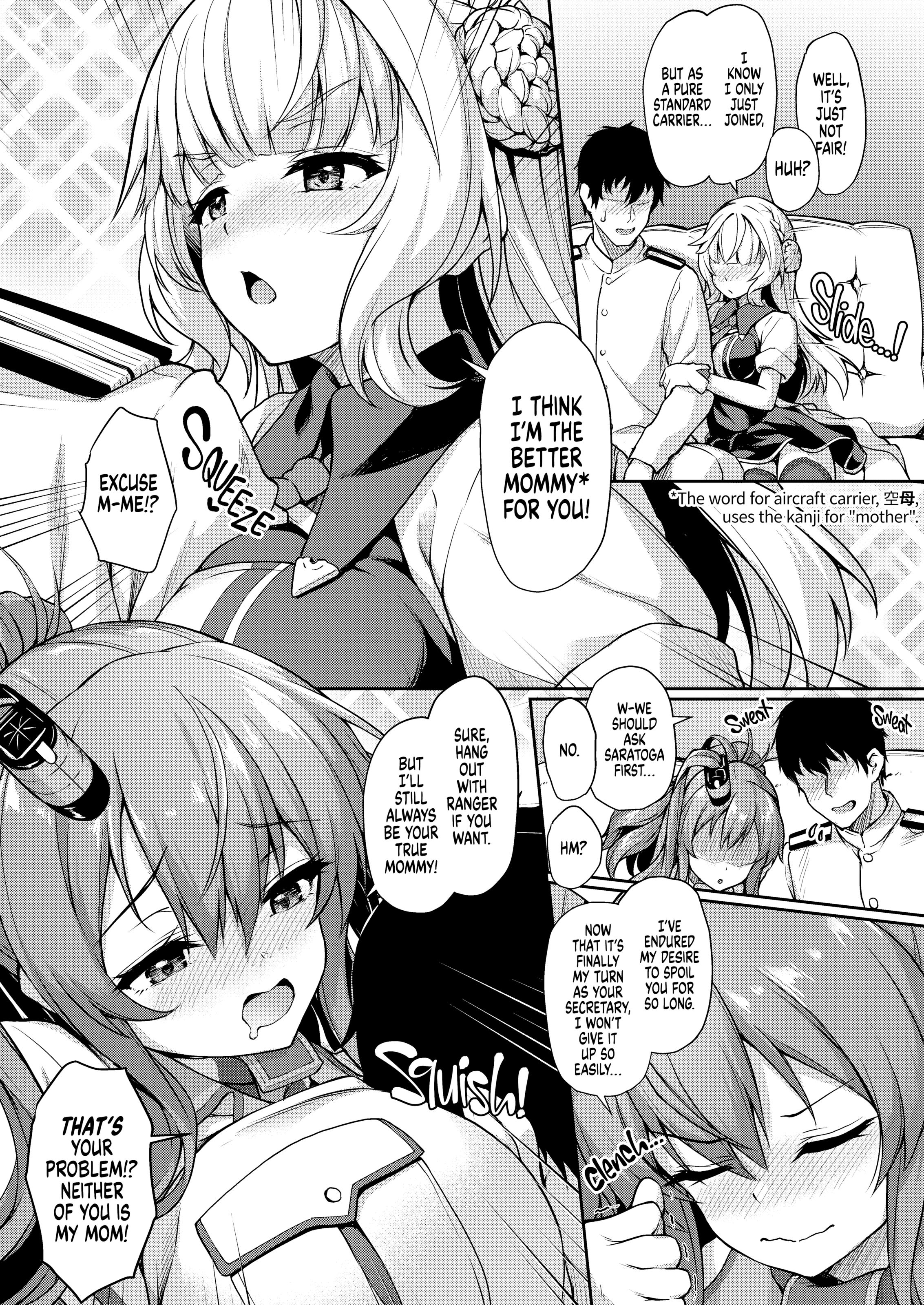 Your Home's Between My Breasts porn comic picture 4