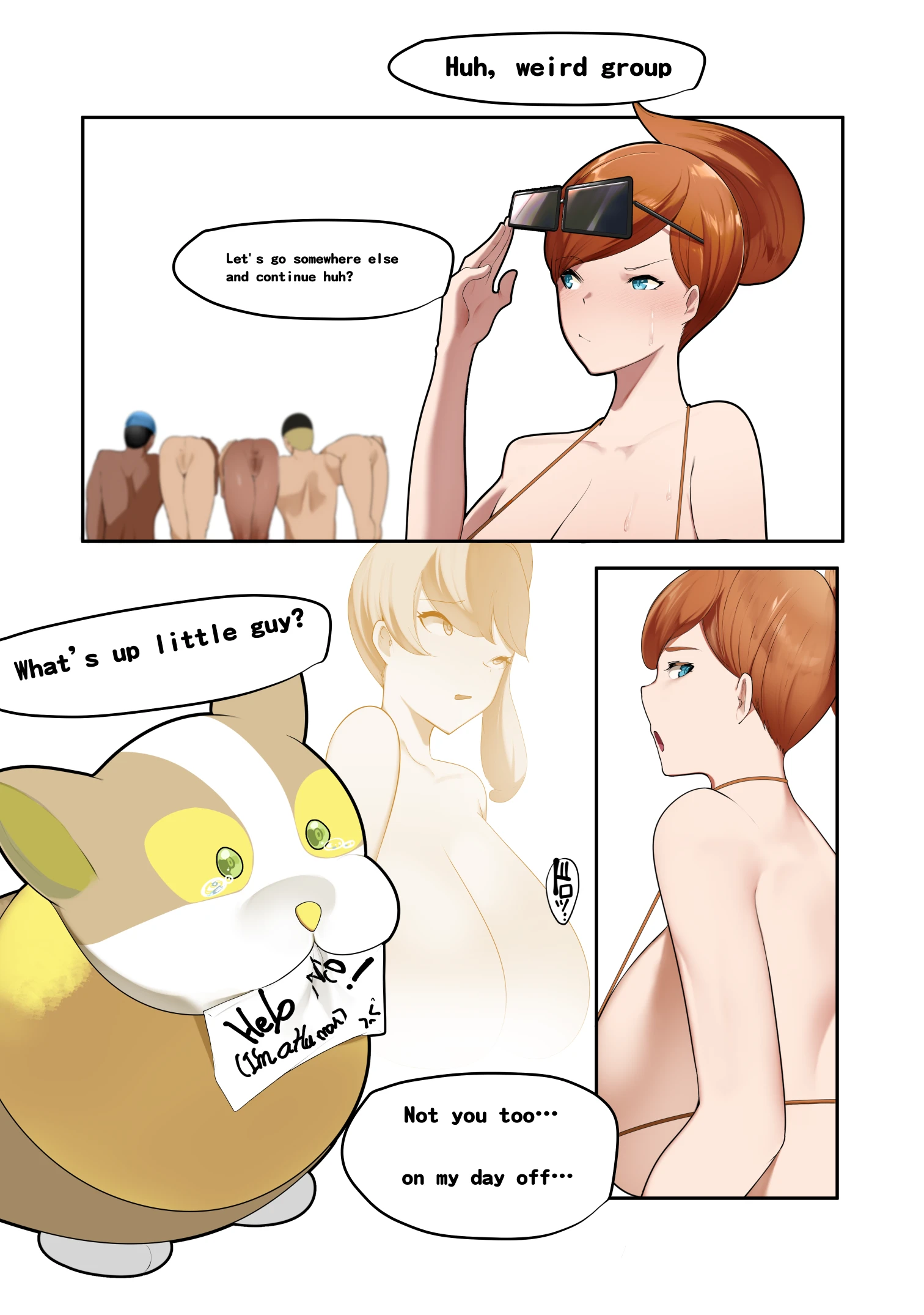 Yuuyuu Beachside Swap! 2 porn comic picture 26