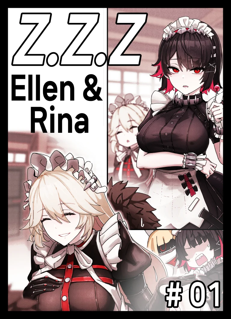 Z.Z.Z Gravure 1: Ellen And Rina porn comic picture 1