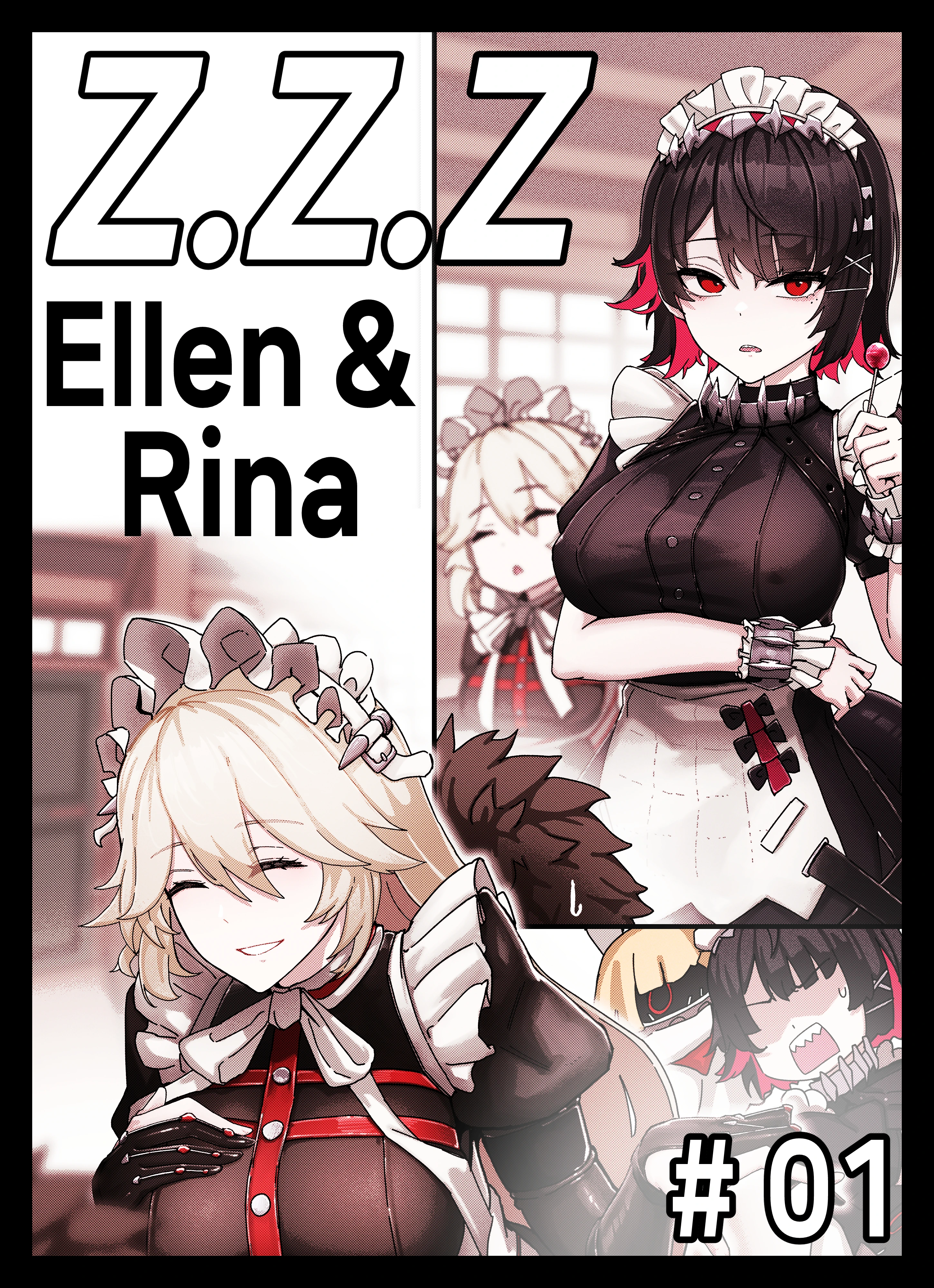 Z.Z.Z Gravure 1: Ellen And Rina porn comic picture 1