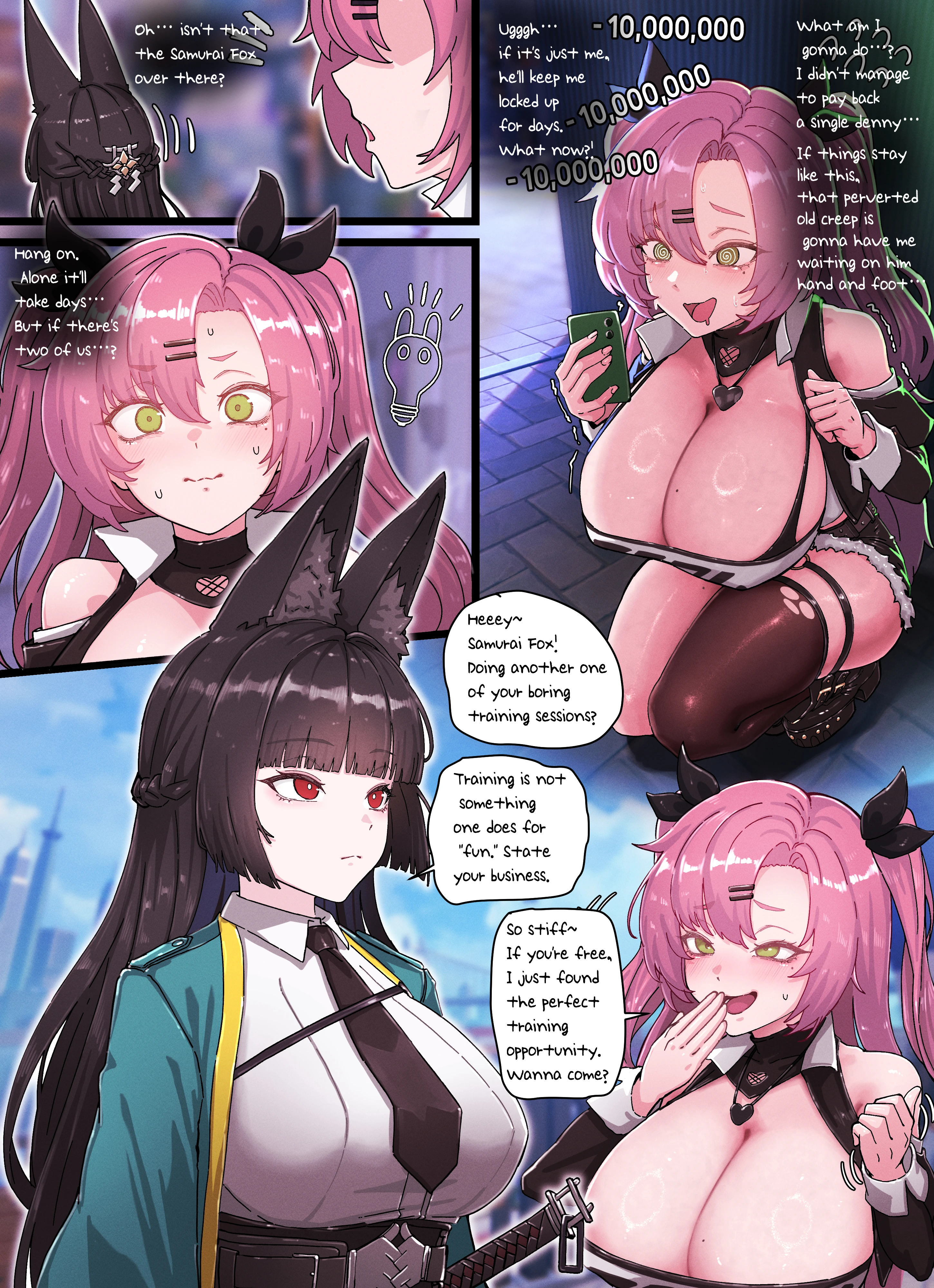 Z.Z.Z Gravure 4: Nicole and Miyabi porn comic picture 2