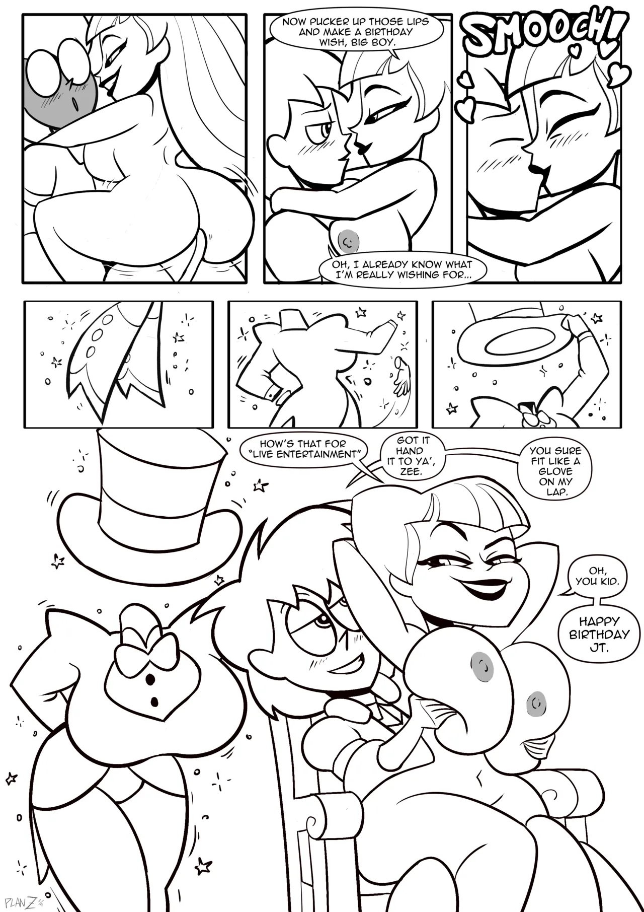 Zatanna's Magic Trick 1-2 (+ Extras) porn comic picture 10