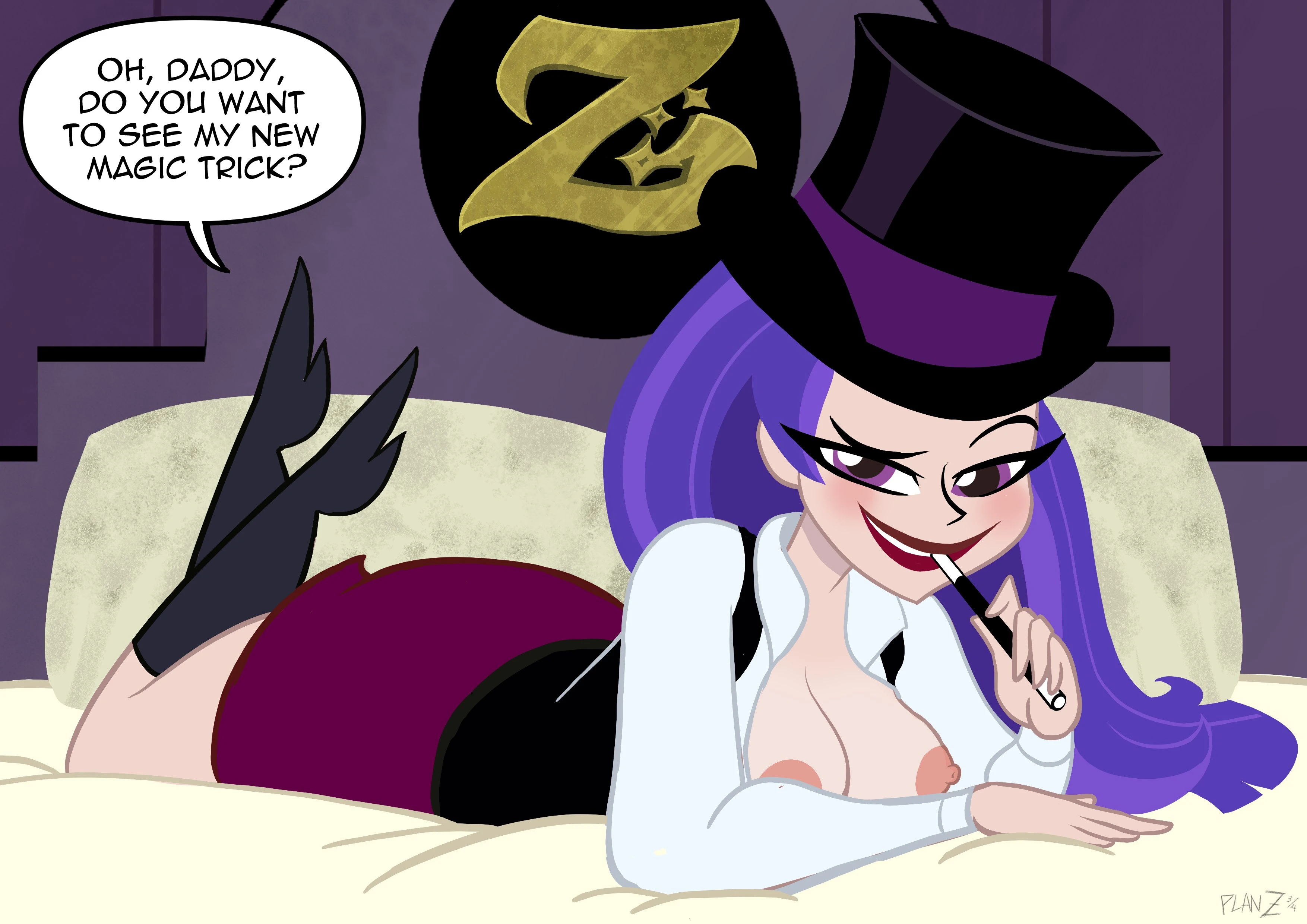 Zatanna's Magic Trick 1-2 (+ Extras) porn comic picture 11