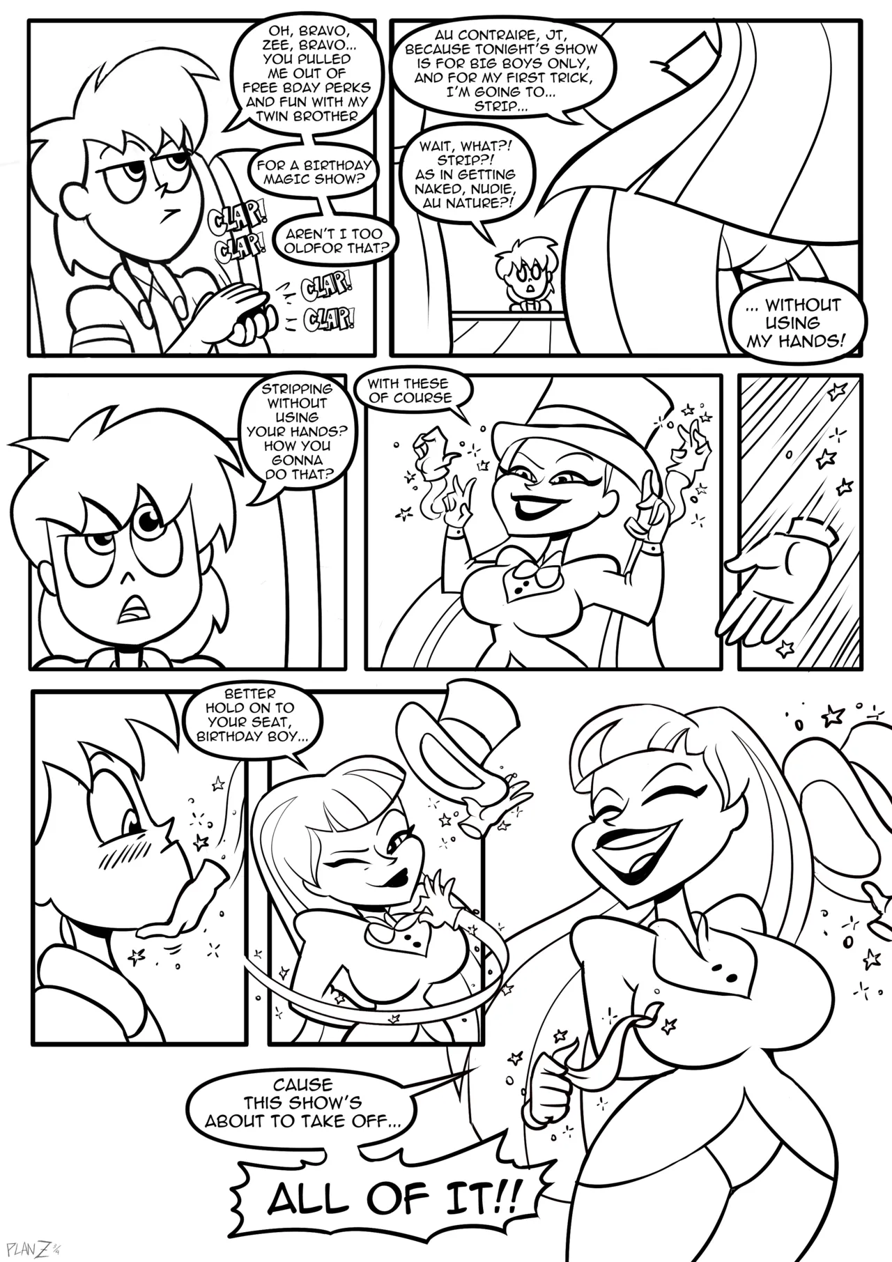 Zatanna's Magic Trick 1-2 (+ Extras) porn comic picture 7