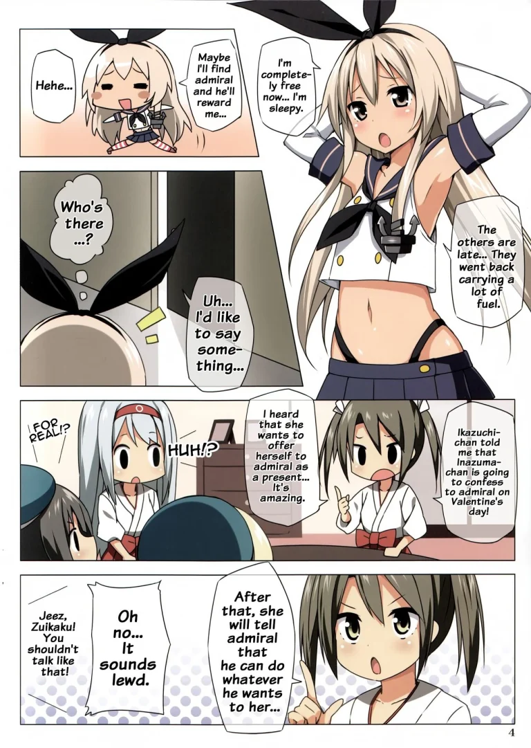 Zekamashi Present porn comic picture 3
