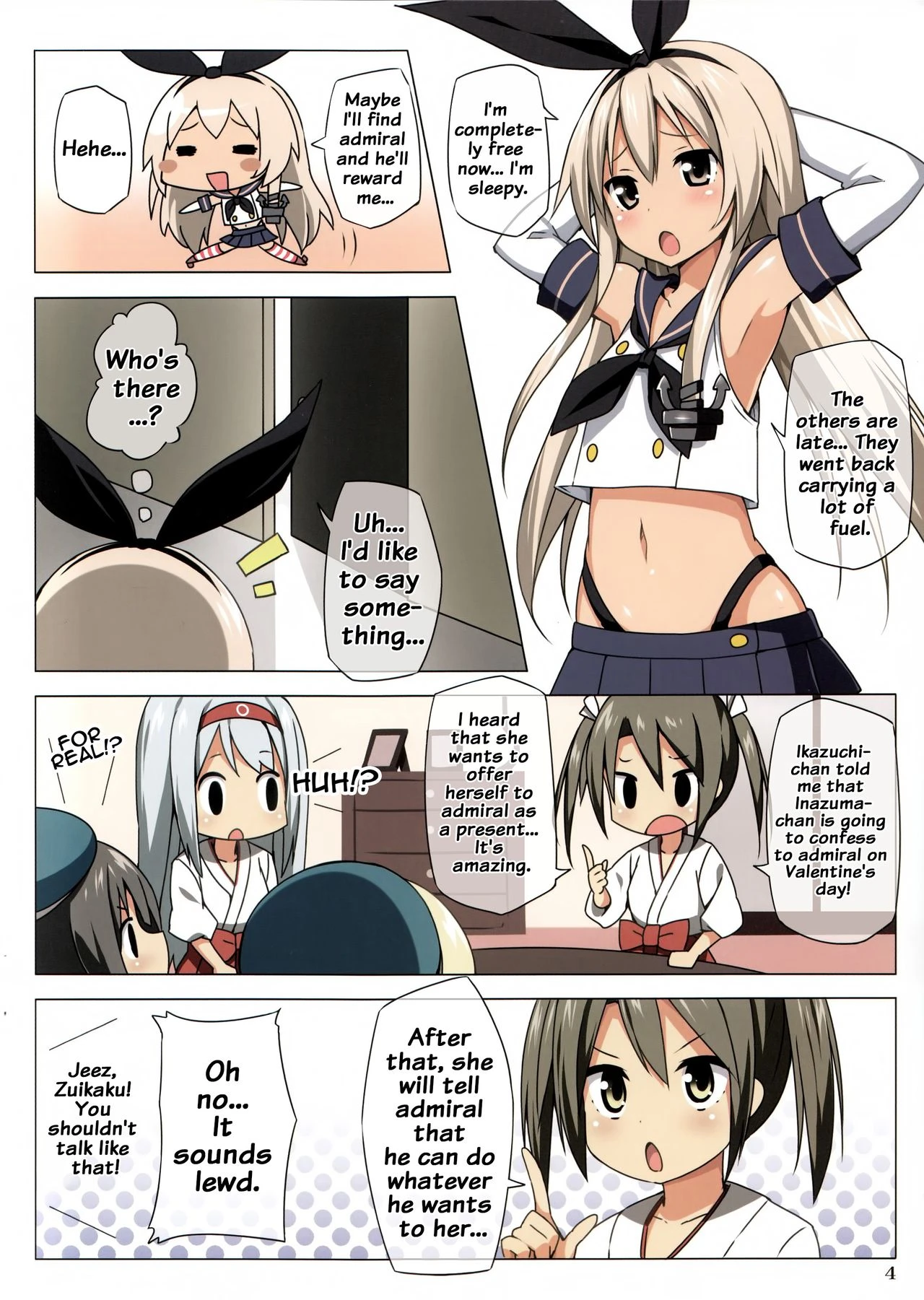 Zekamashi Present porn comic picture 3