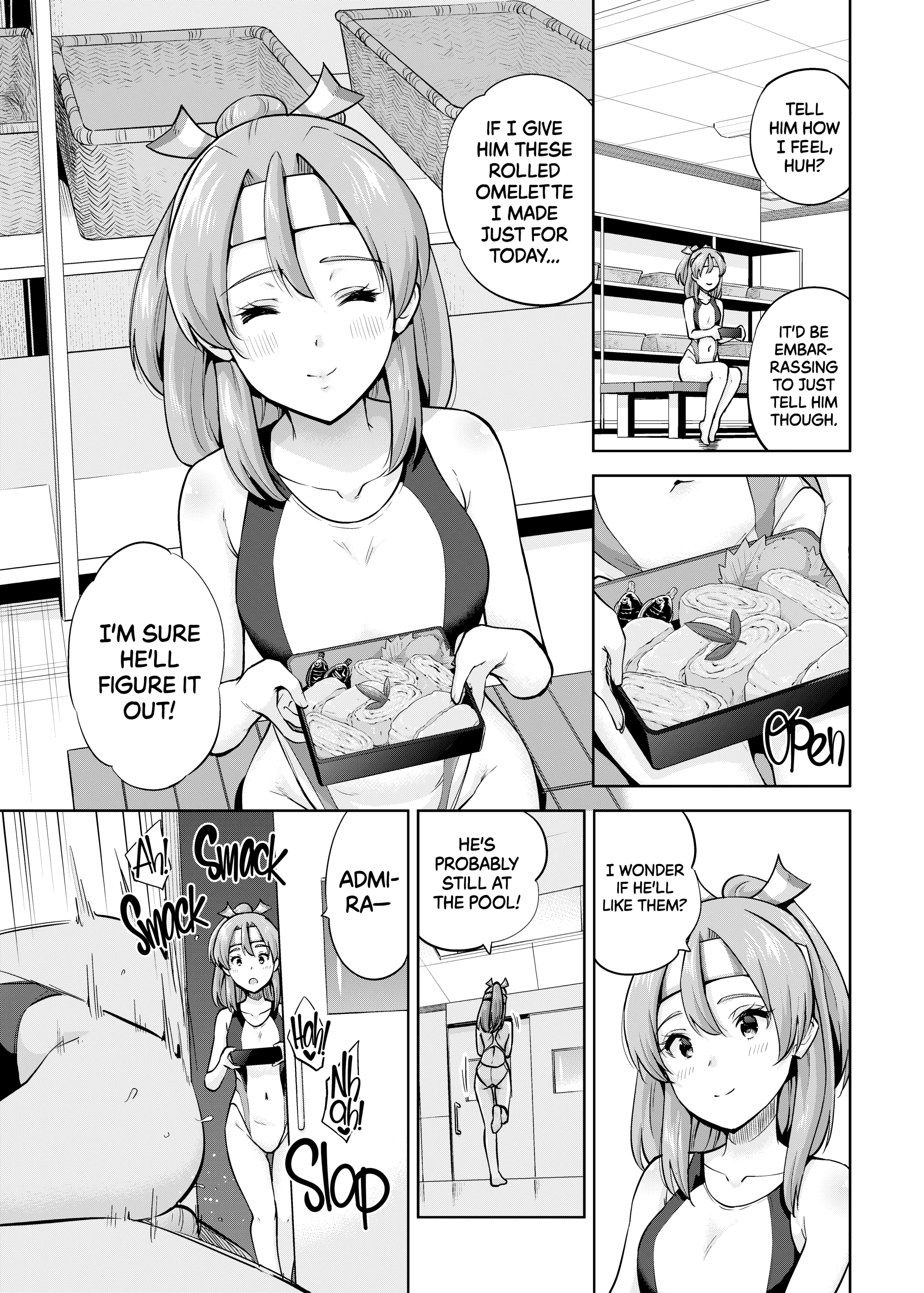 Zuihou and Hamakaze in Racing Swimsuits porn comic picture 6