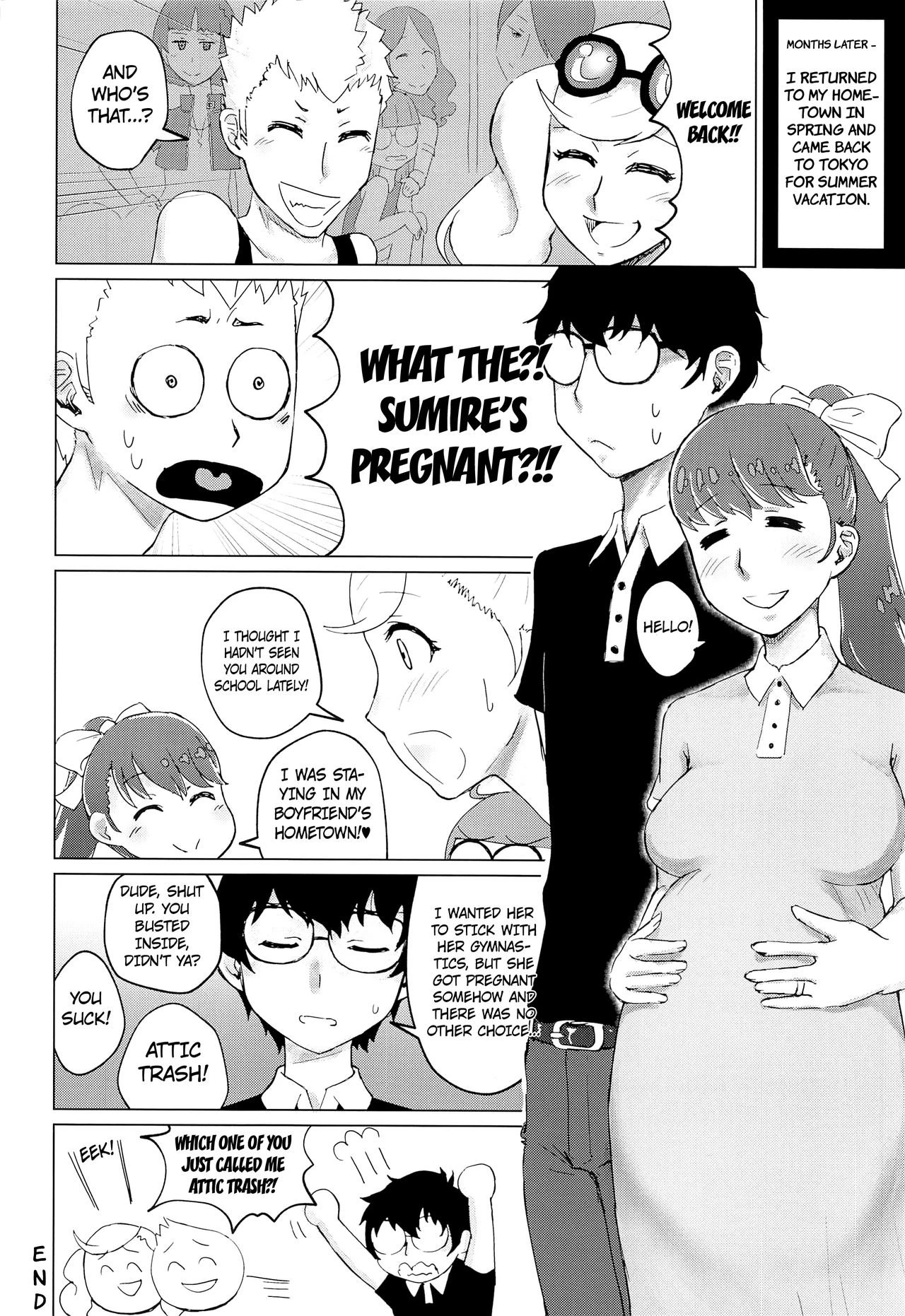 Afternoon in the attic with Yoshizawa porn comic picture 38
