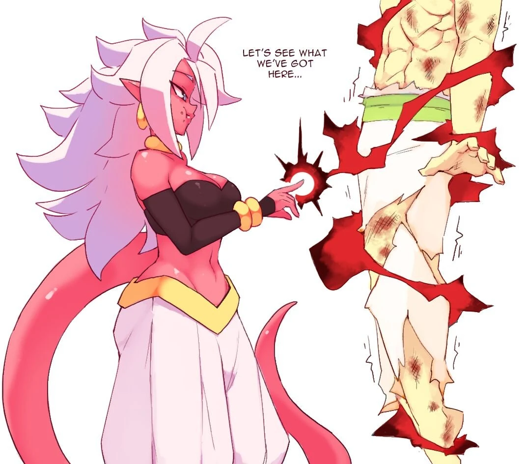Android 21's Sweet Treat porn comic picture 2