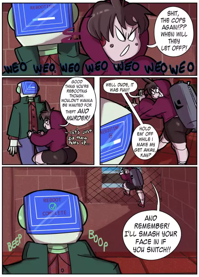 Automaton Beat: Grand Theft Automaton (part one) porn comic picture 20