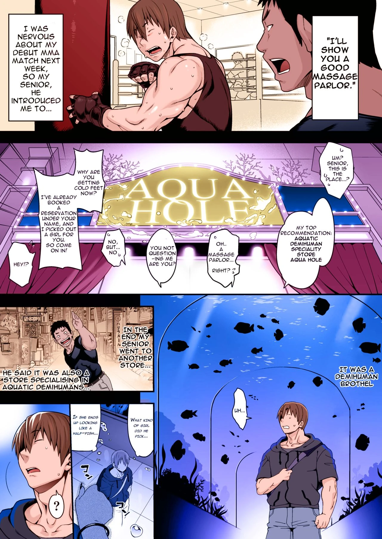 Awasamehime Akula | Bubble Shark Princess Akula porn comic picture 1
