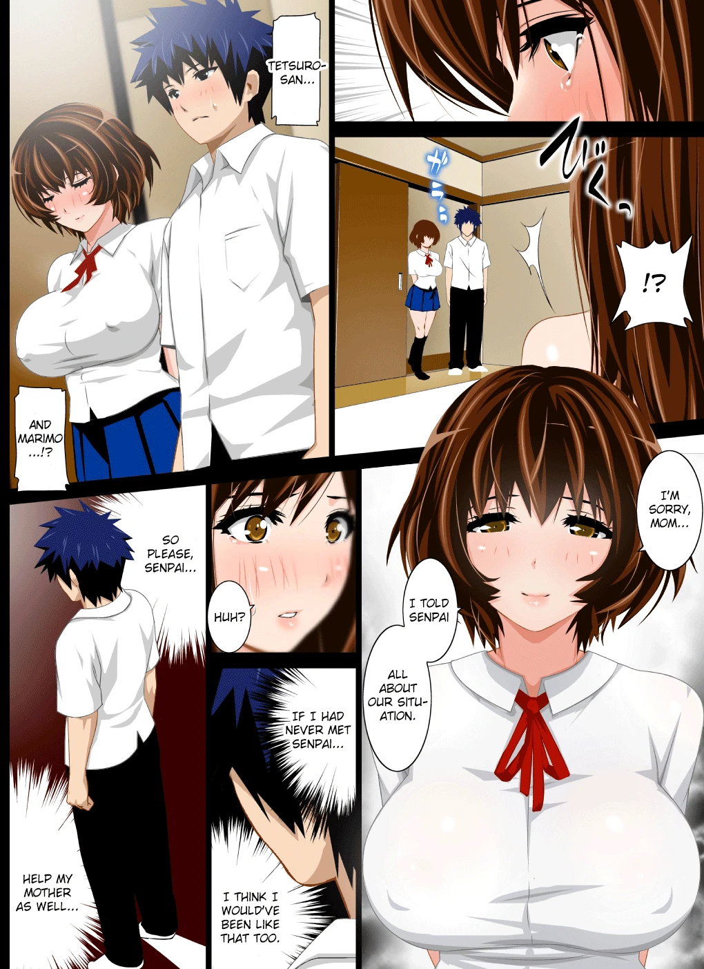 (Both) Endless Sex With Thicc Mother and Daughter! ~ My Buxom Girlfriend's Mom Was an Even Bustier Milf ~ porn comic picture 34