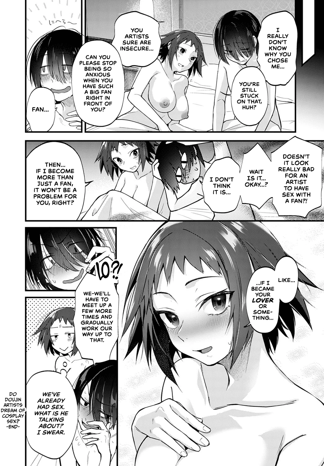 Do Doujin Artists Dream of Cosplay Sex? porn comic picture 24