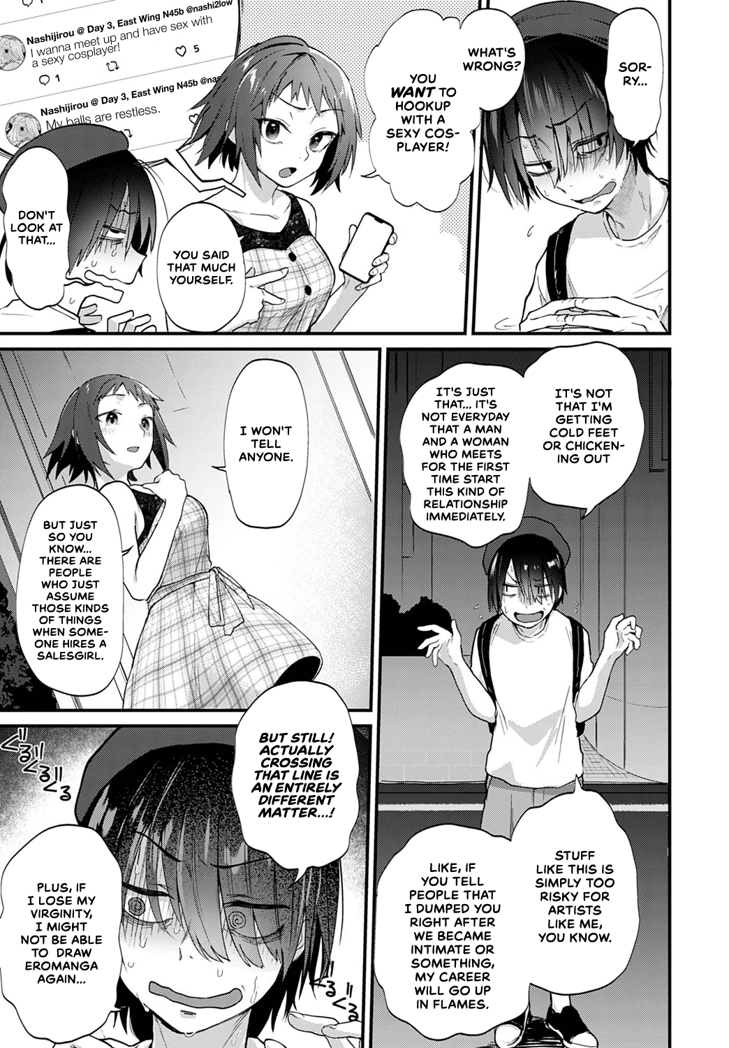 Do Doujin Artists Dream of Cosplay Sex? porn comic picture 3