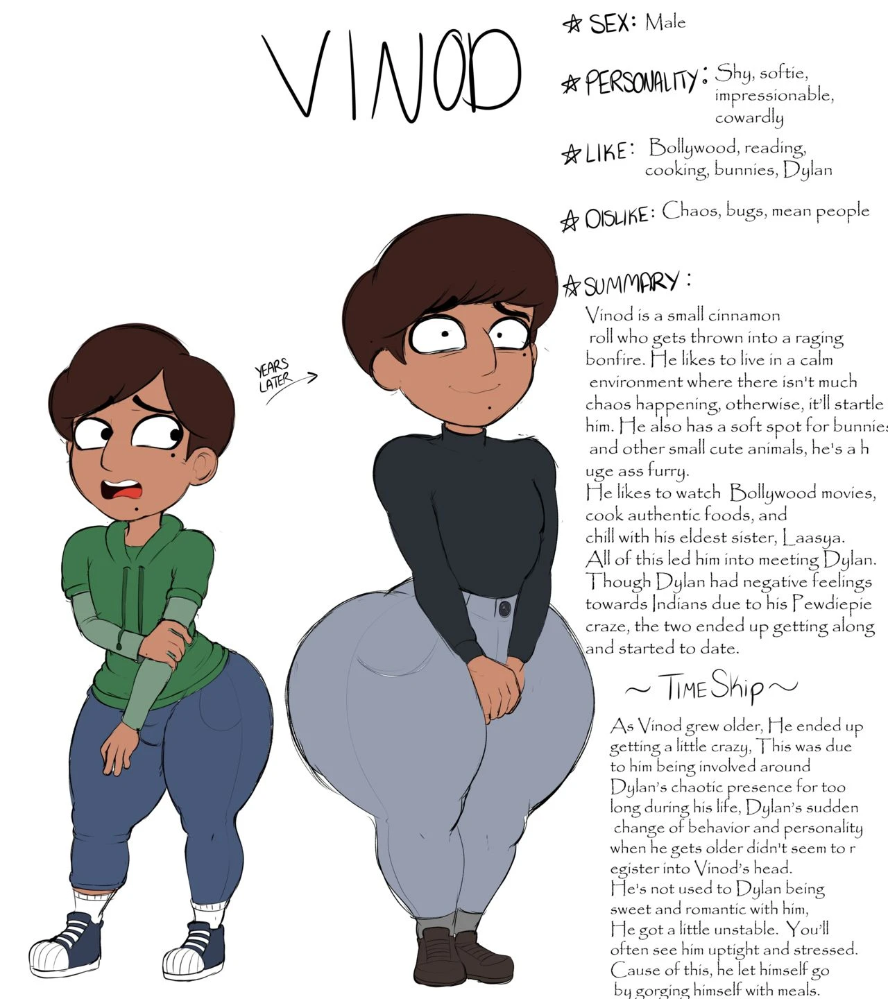 Dylan and Vinod porn comic picture 2