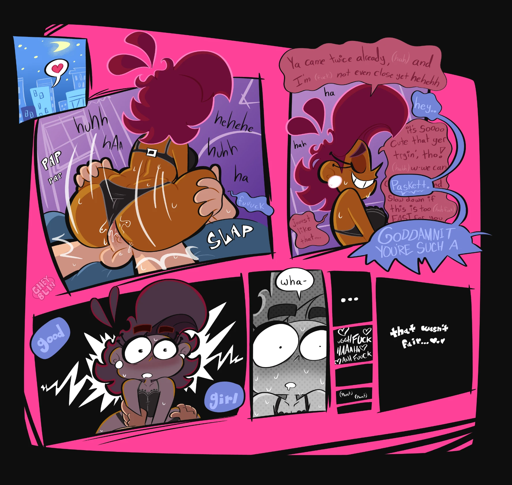 Gheyblin comp porn comic picture 23