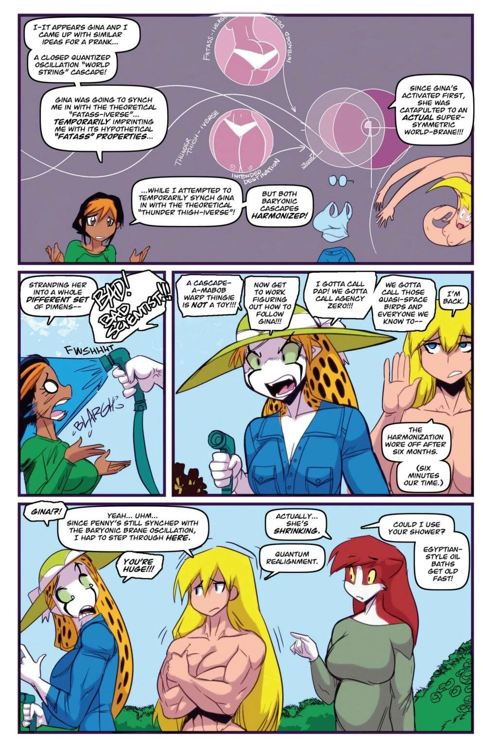 Gina Diggers Warnnerd of Mars porn comic picture 102
