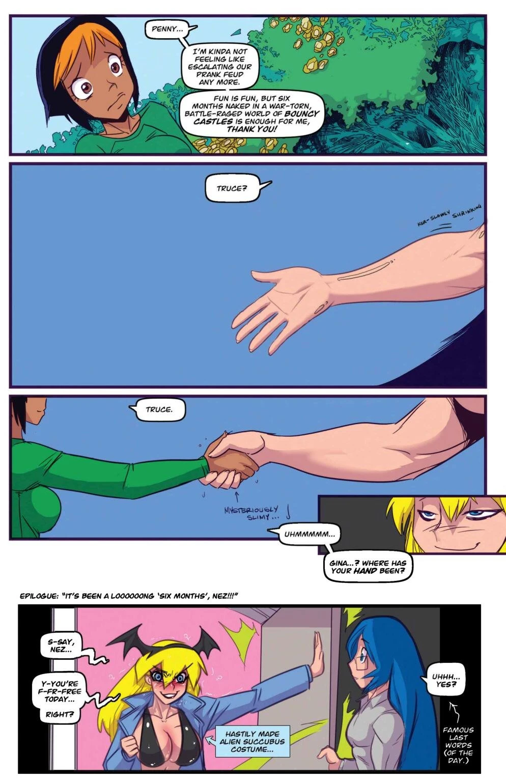 Gina Diggers Warnnerd of Mars porn comic picture 103