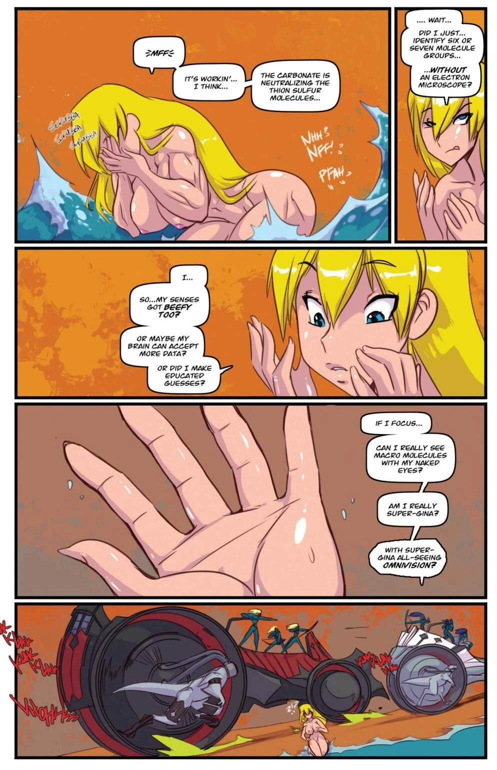 Gina Diggers Warnnerd of Mars porn comic picture 12