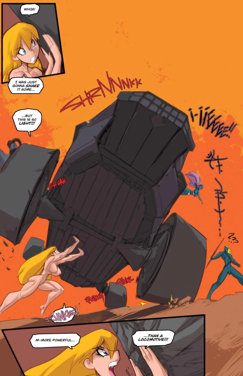 Gina Diggers Warnnerd of Mars porn comic picture 17