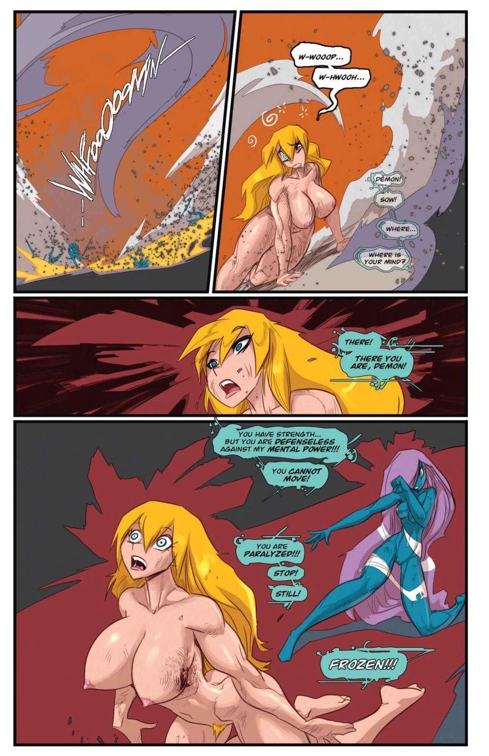Gina Diggers Warnnerd of Mars porn comic picture 25
