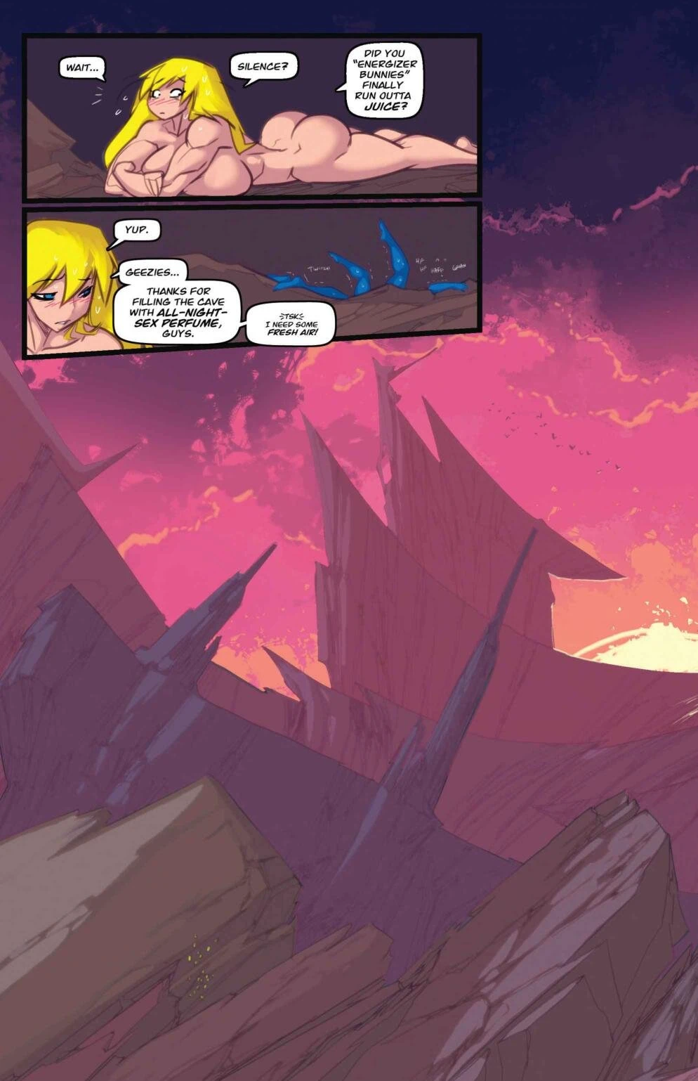 Gina Diggers Warnnerd of Mars porn comic picture 45
