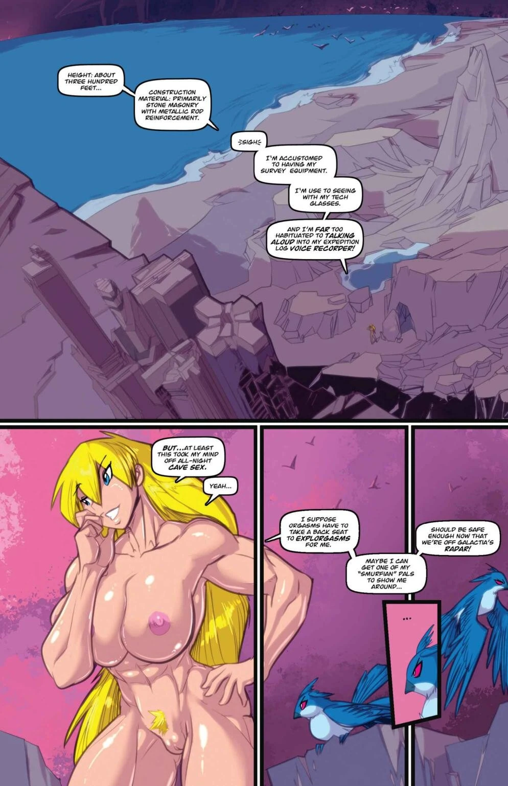 Gina Diggers Warnnerd of Mars porn comic picture 48