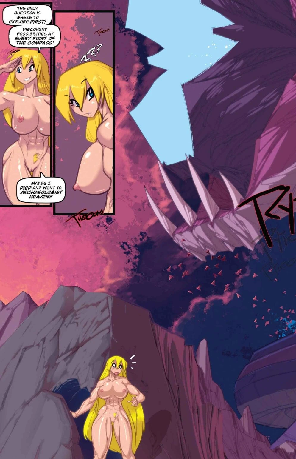 Gina Diggers Warnnerd of Mars porn comic picture 49