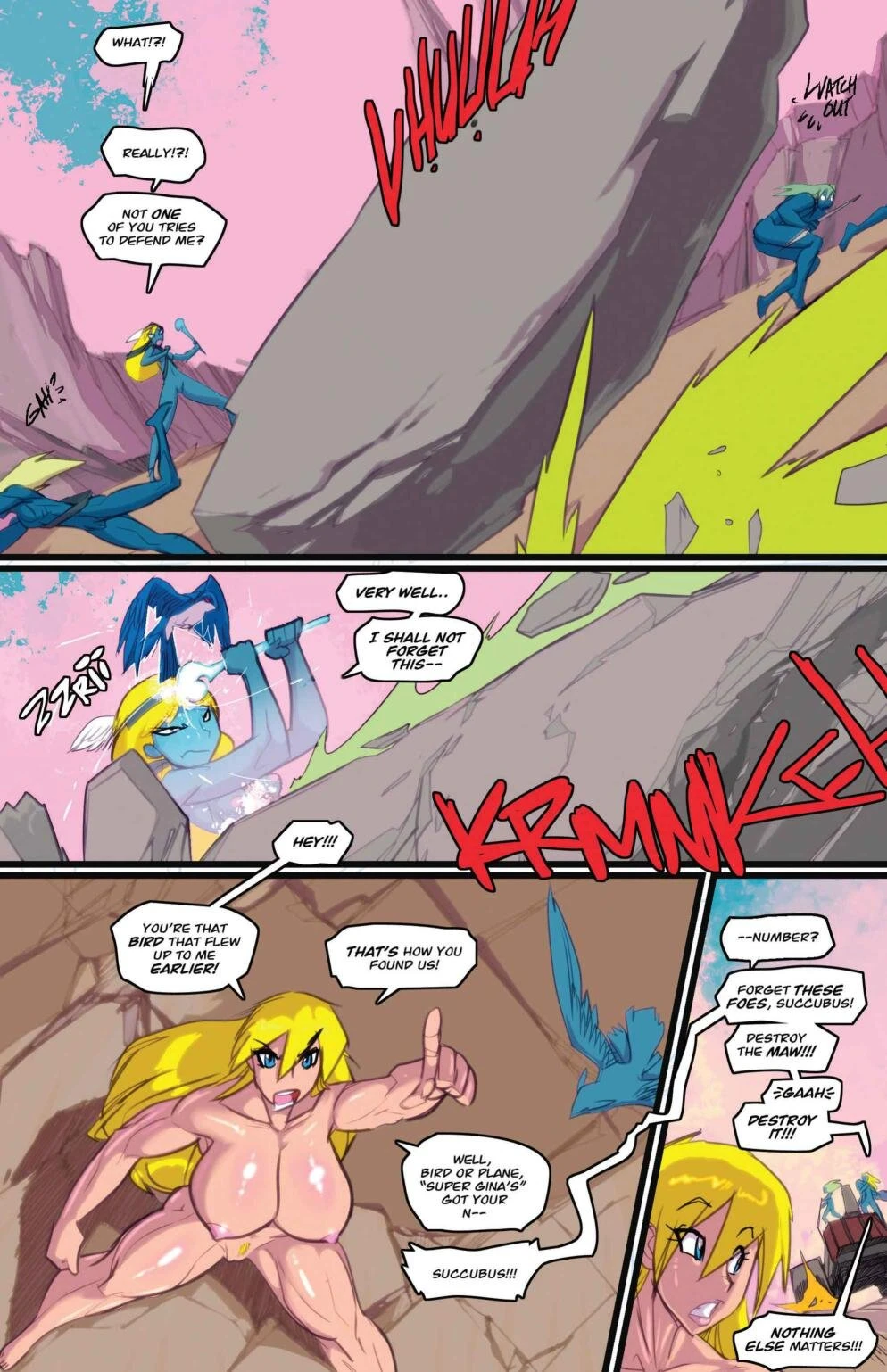 Gina Diggers Warnnerd of Mars porn comic picture 60