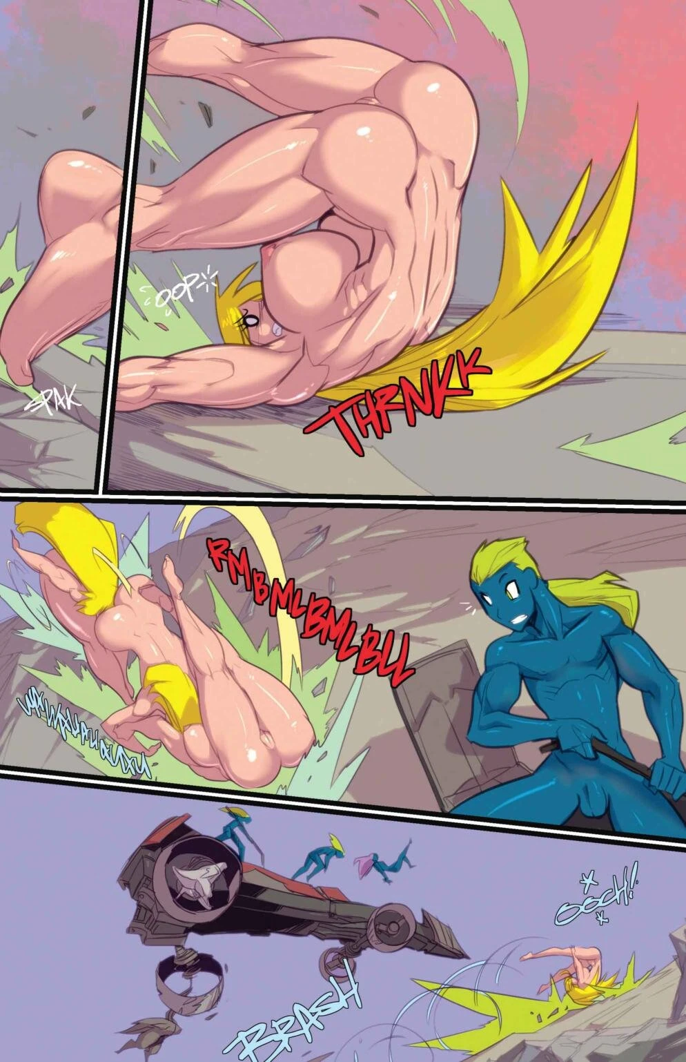 Gina Diggers Warnnerd of Mars porn comic picture 64