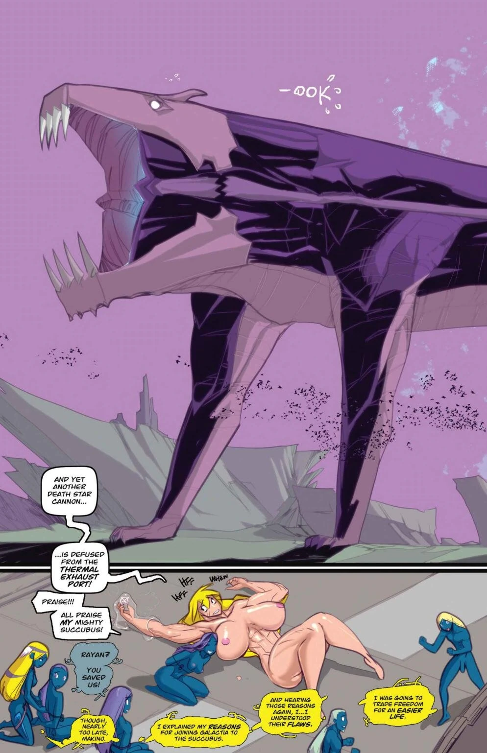 Gina Diggers Warnnerd of Mars porn comic picture 97