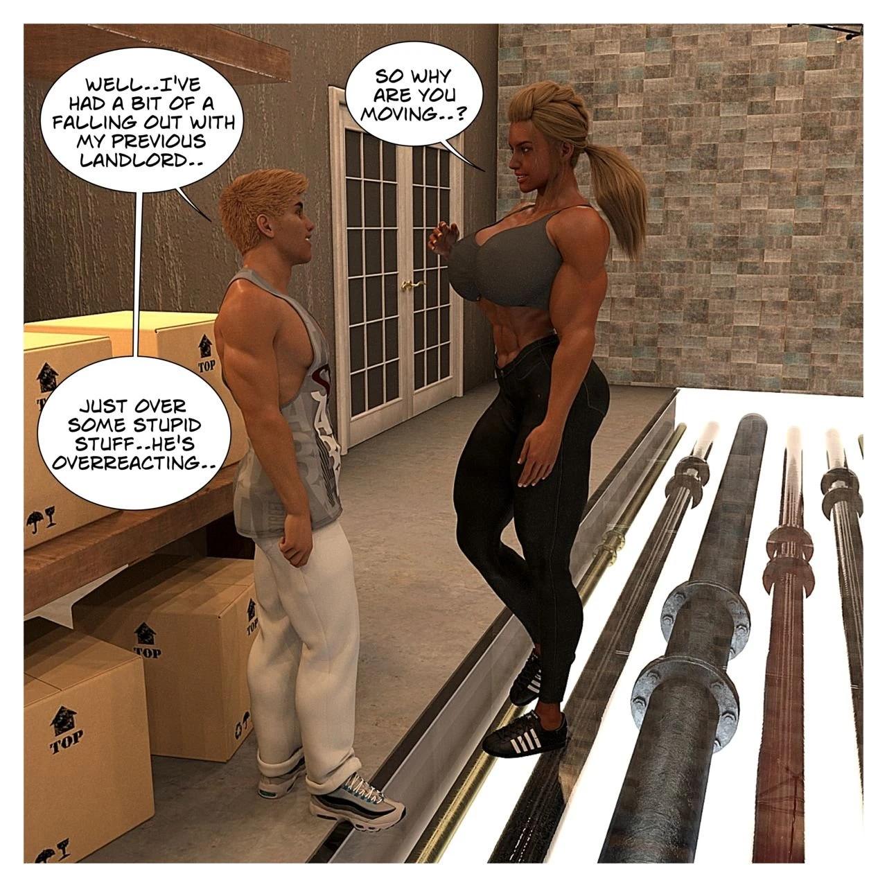 Hannah's Story 6: Heavy Lifting porn comic picture 13