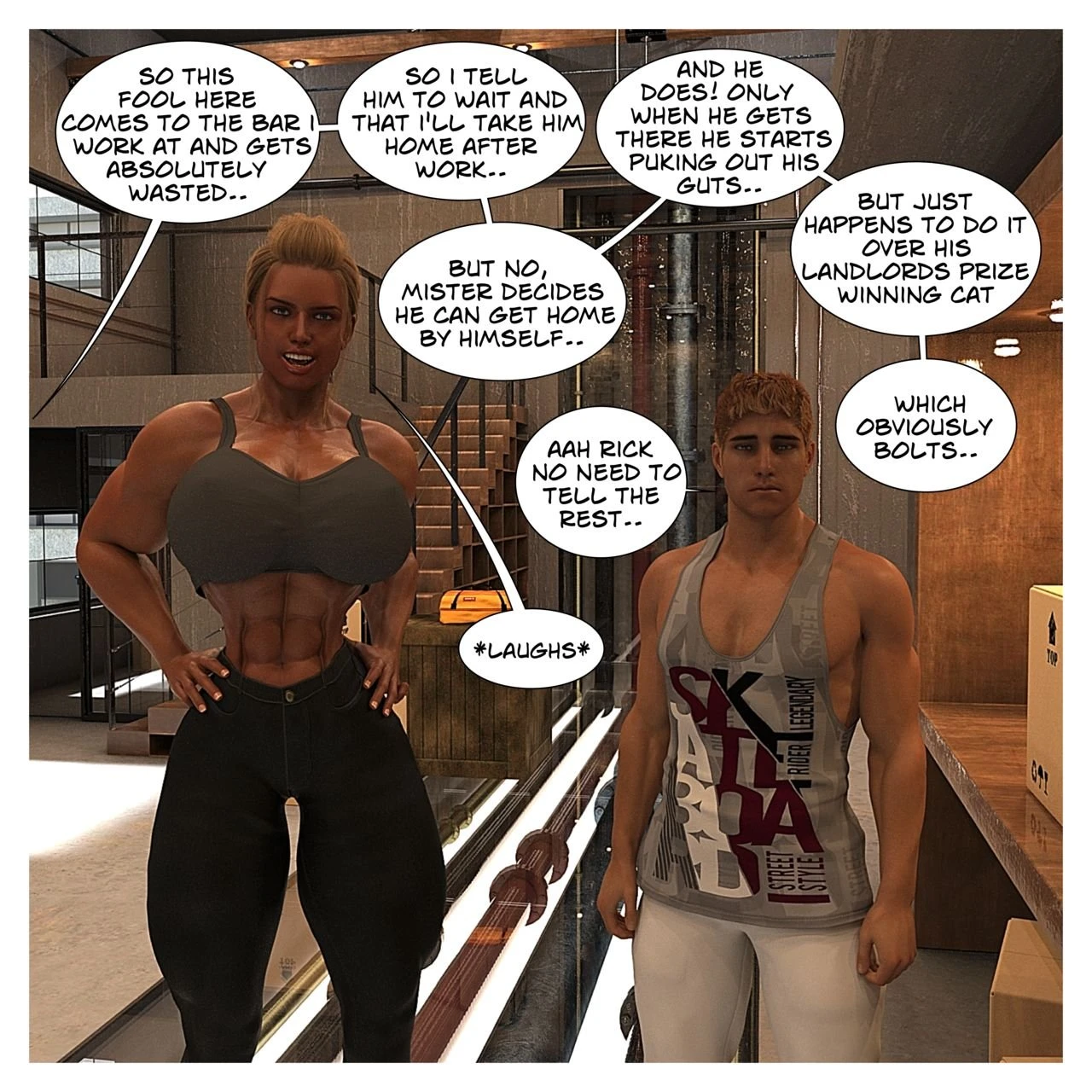 Hannah's Story 6: Heavy Lifting porn comic picture 15