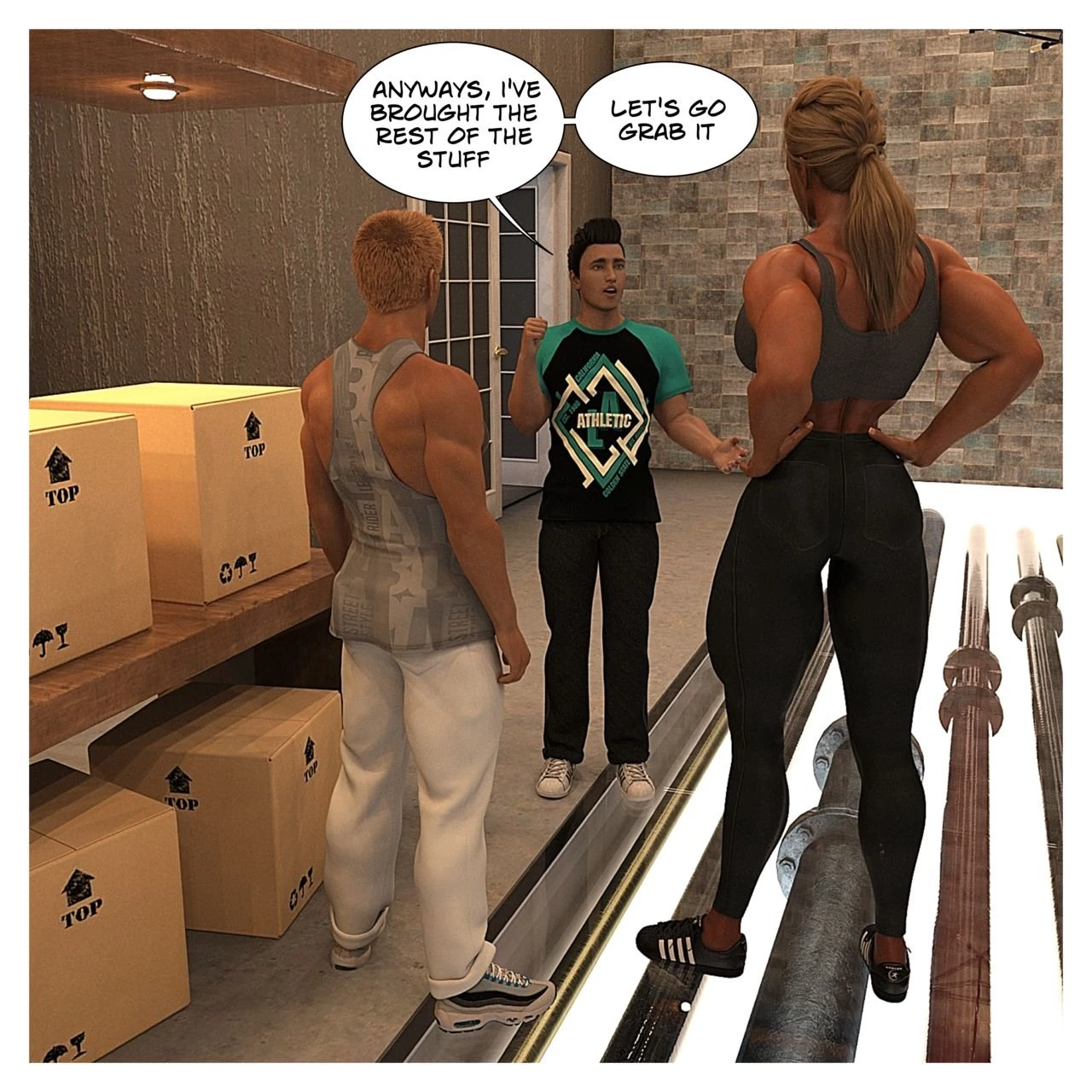 Hannah's Story 6: Heavy Lifting porn comic picture 17