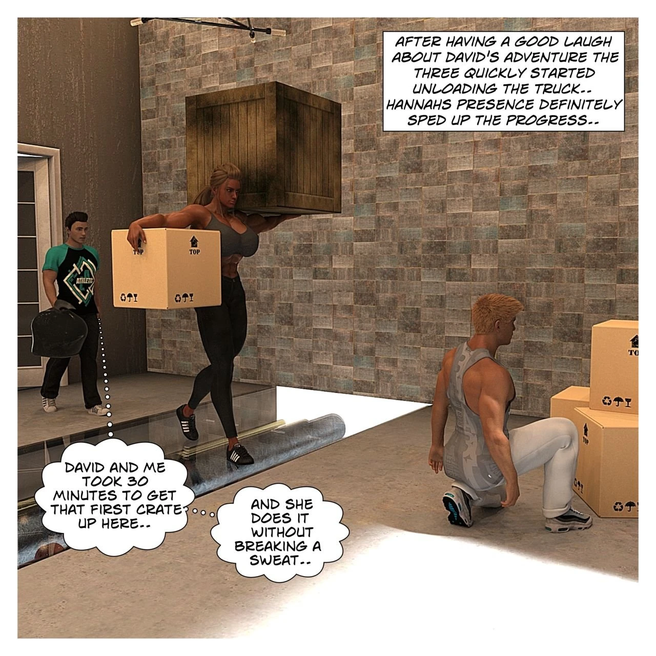 Hannah's Story 6: Heavy Lifting porn comic picture 18