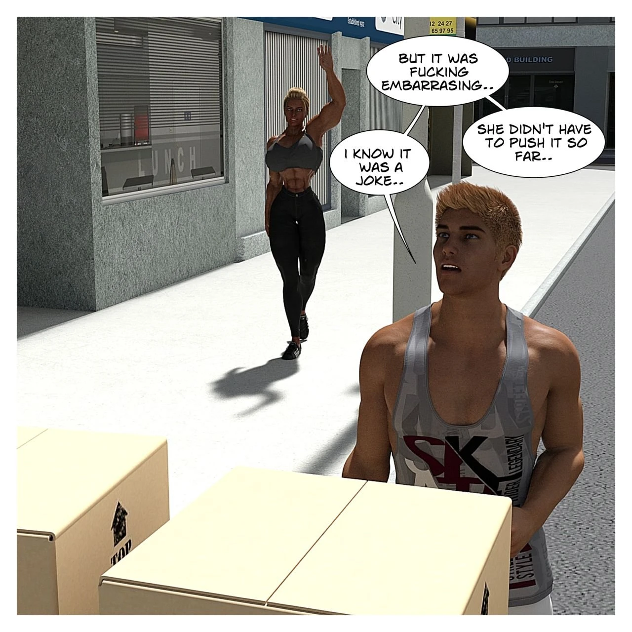 Hannah's Story 6: Heavy Lifting porn comic picture 3