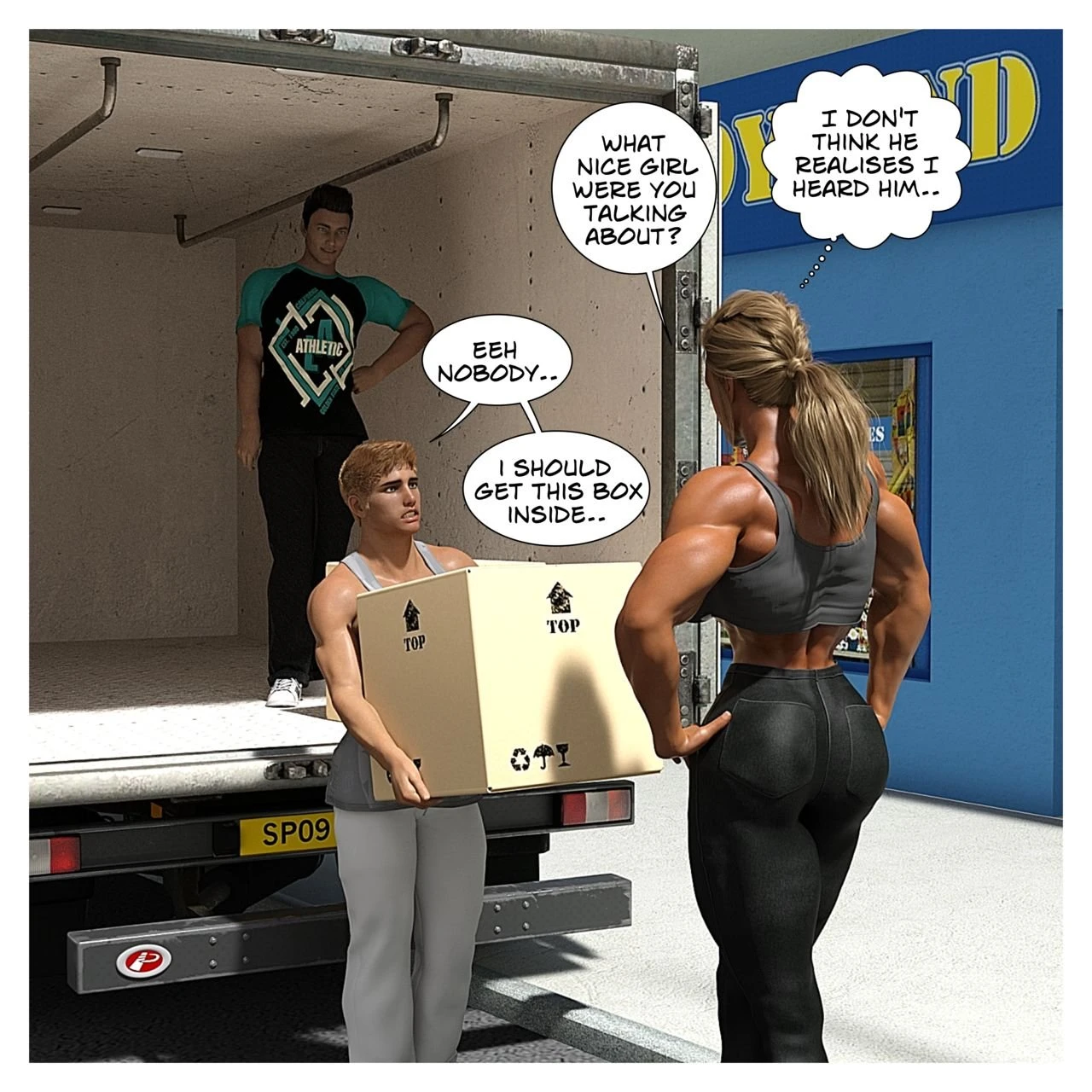 Hannah's Story 6: Heavy Lifting porn comic picture 5
