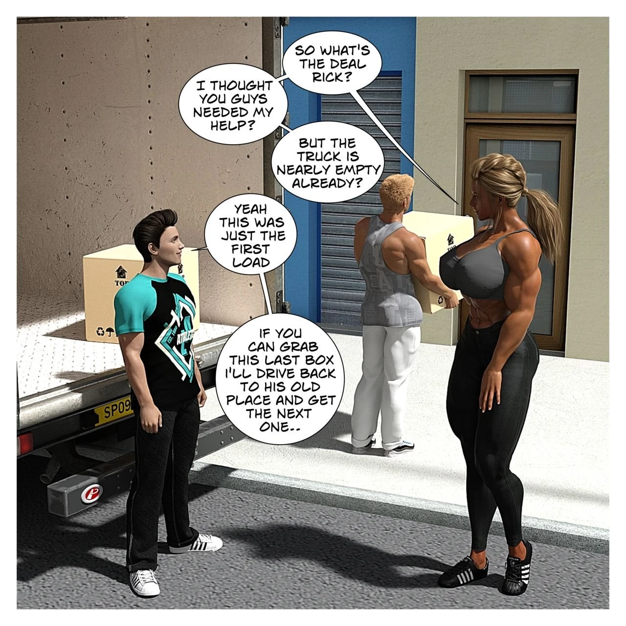 Hannah's Story 6: Heavy Lifting porn comic picture 6