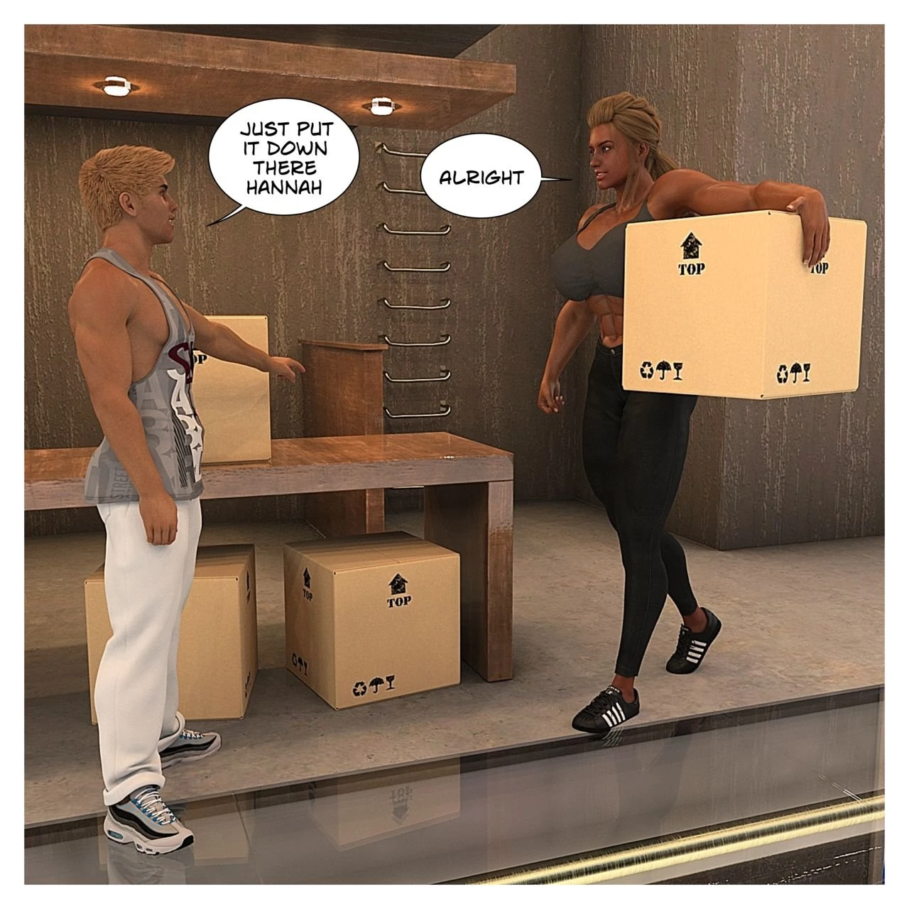 Hannah's Story 6: Heavy Lifting porn comic picture 8