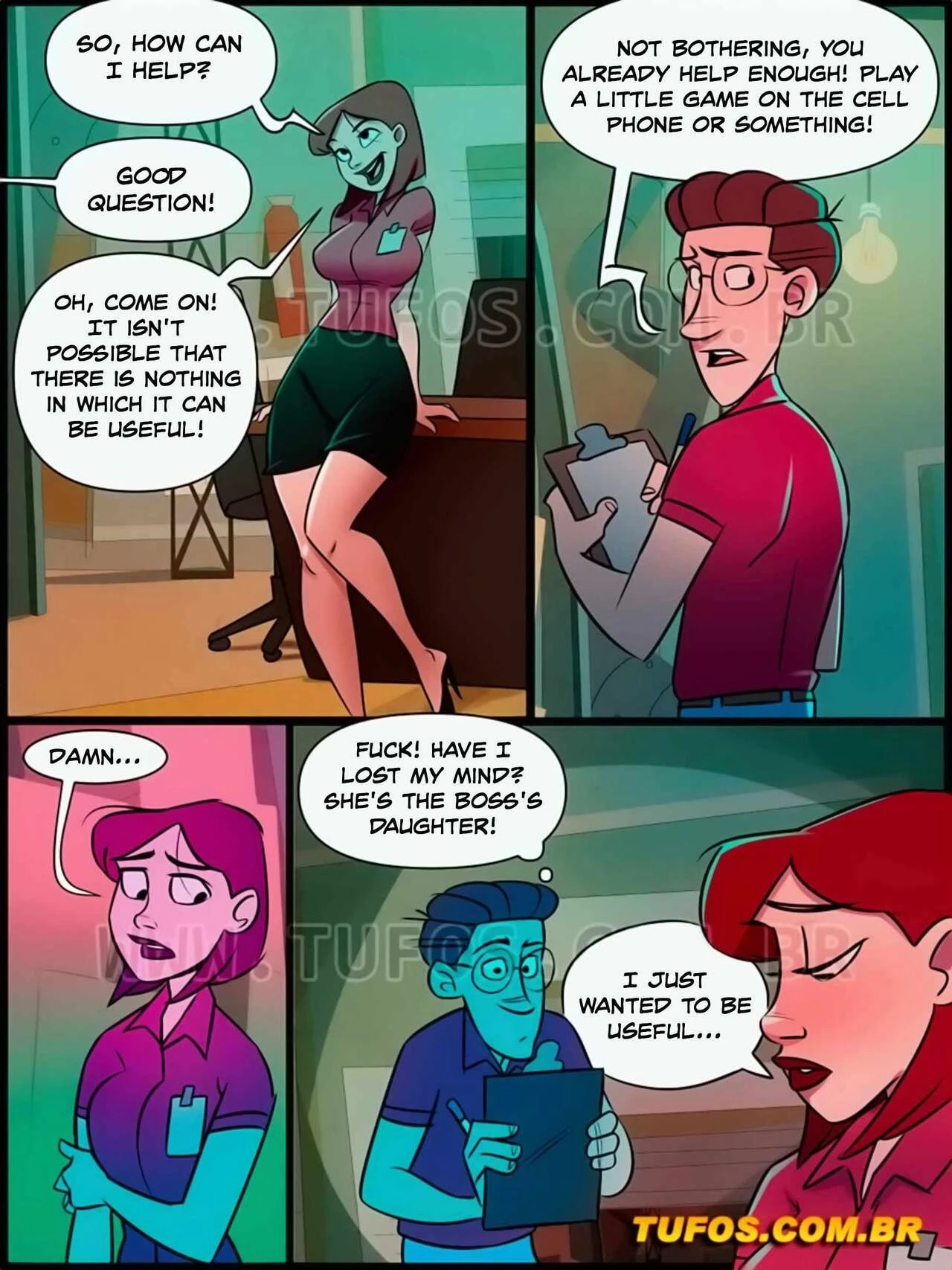 House Of Mom Joana 14 – The Boss’s Daughter porn comic picture 5