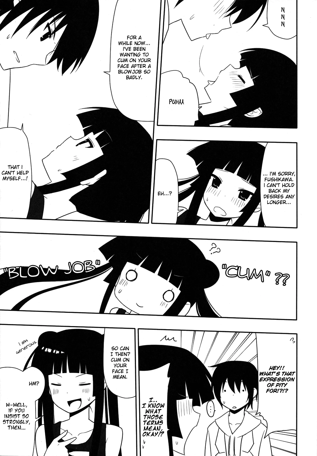I Want to Cum on Fushikawa's Face porn comic picture 10