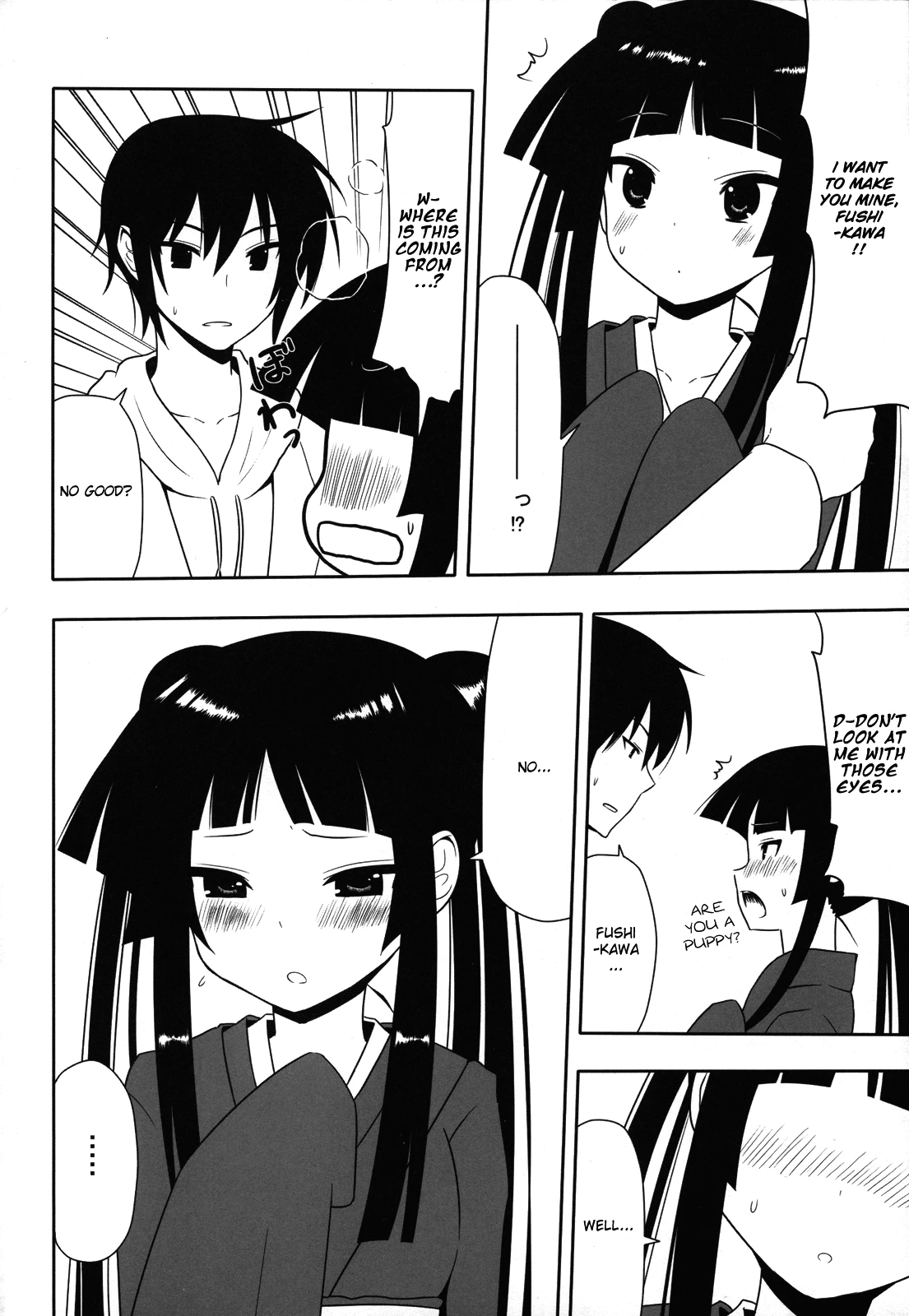I Want to Cum on Fushikawa's Face porn comic picture 5