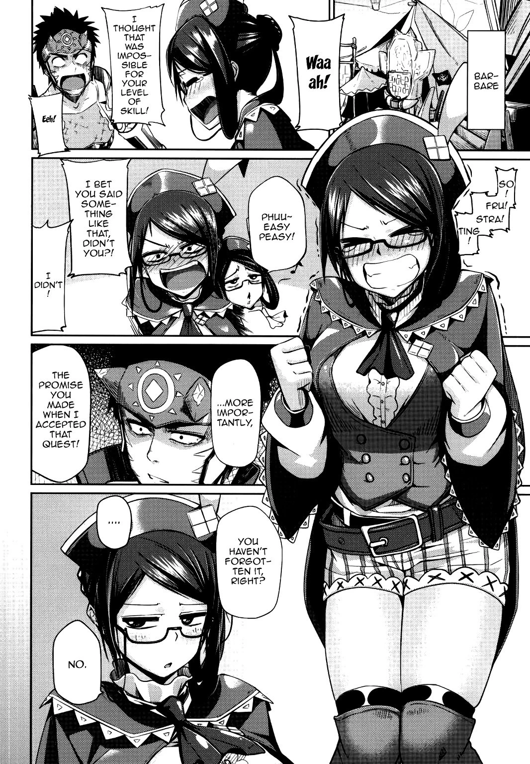 I Want To Touch Those Thighs porn comic picture 3