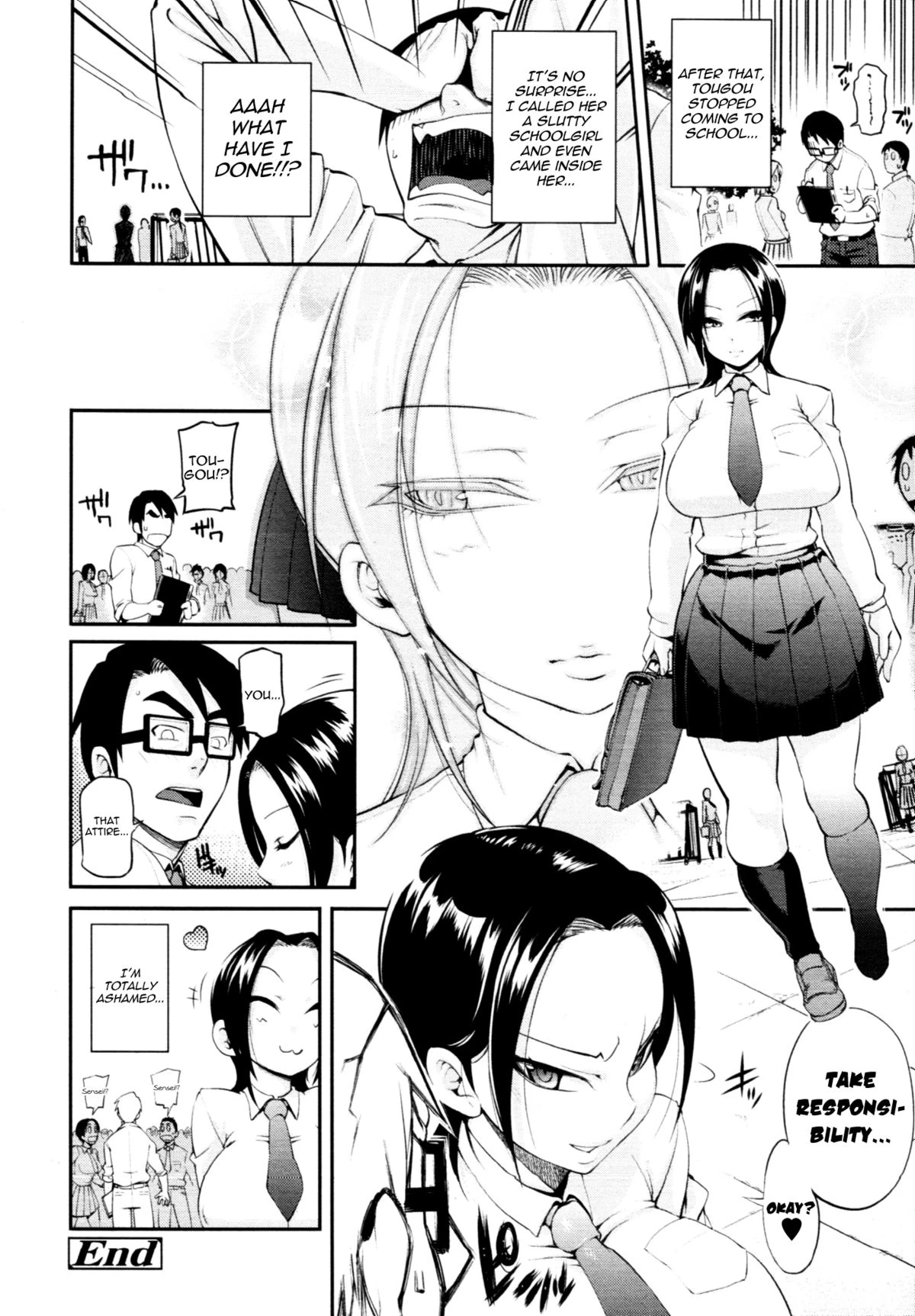 Junketsu Before After porn comic picture 24
