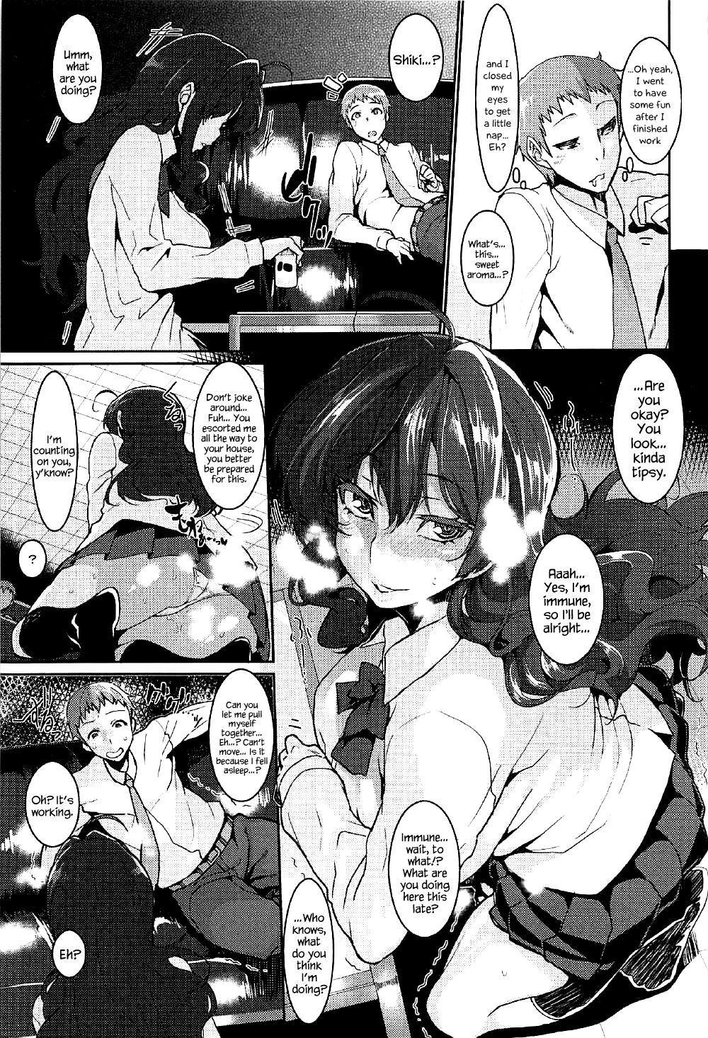 Love Shiki porn comic picture 7