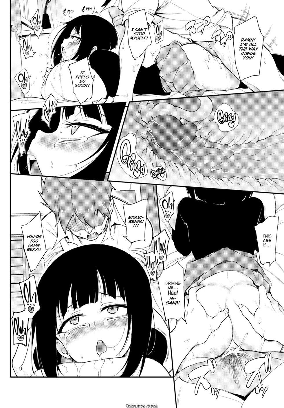 Miyabi na senpai | porn comic picture 19