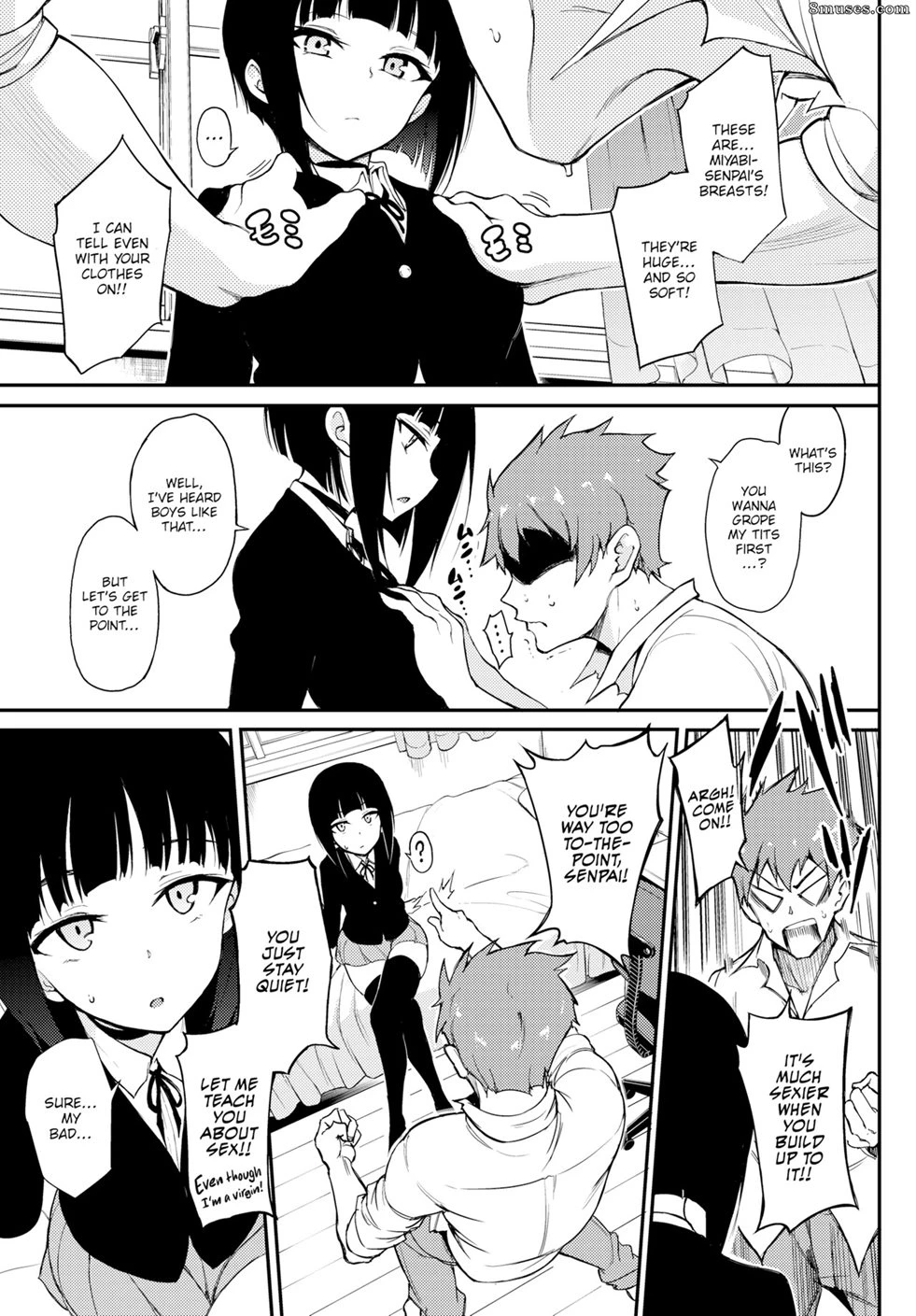 Miyabi na senpai | porn comic picture 4