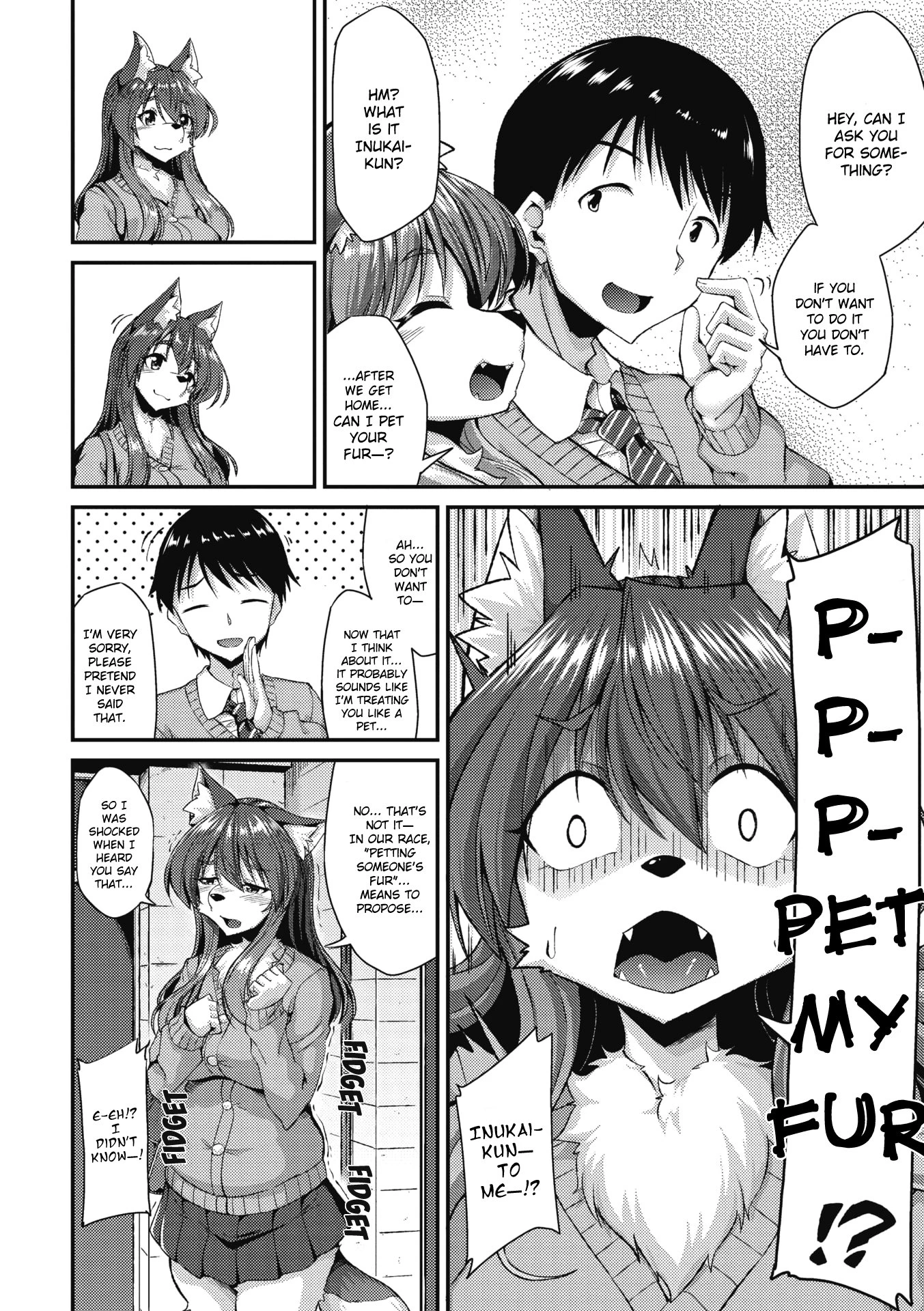 Mofumofu Lover porn comic picture 2