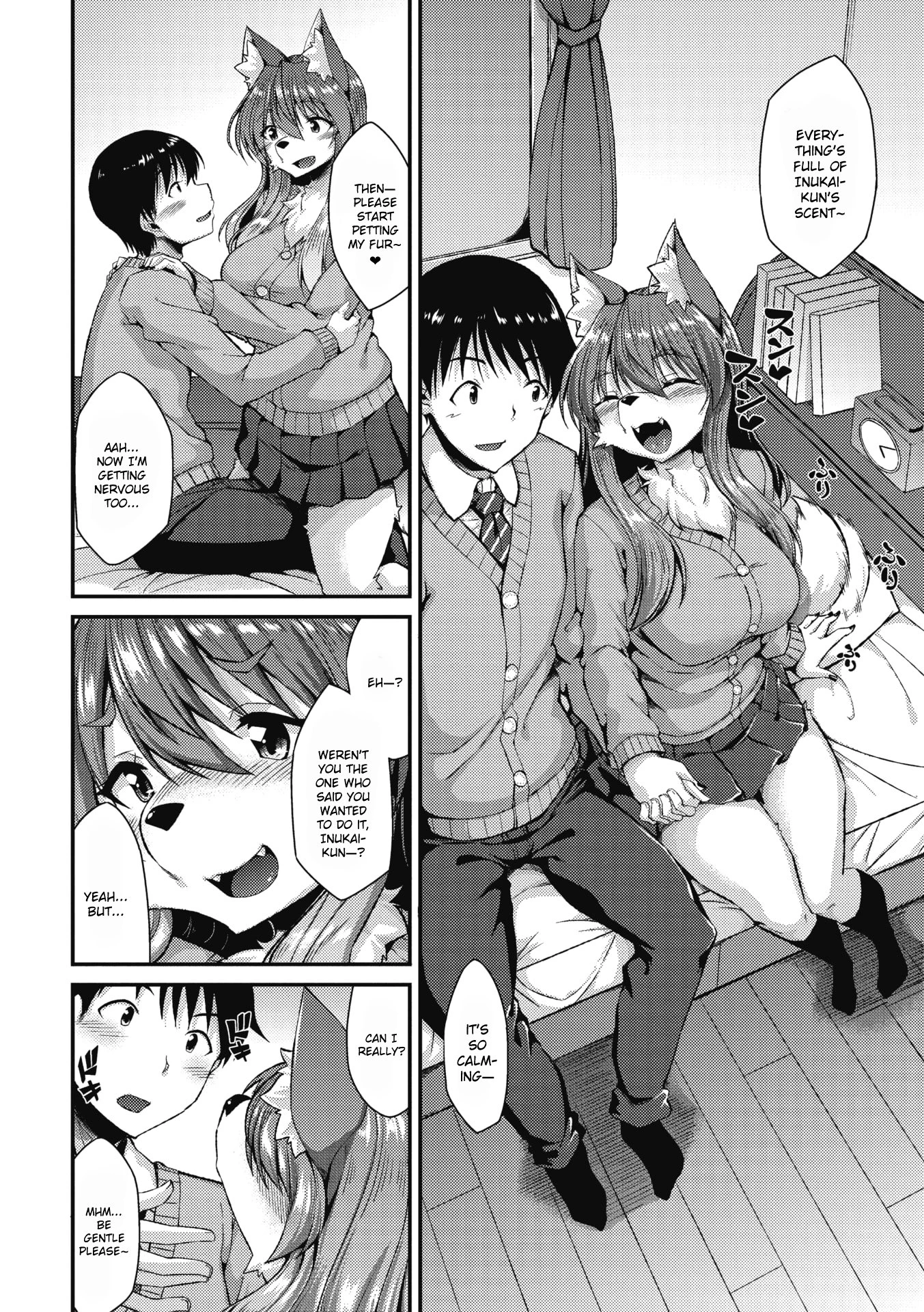 Mofumofu Lover porn comic picture 4