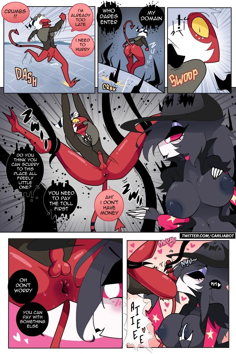 Moxxie's Trick or Treat adventure porn comic picture 8